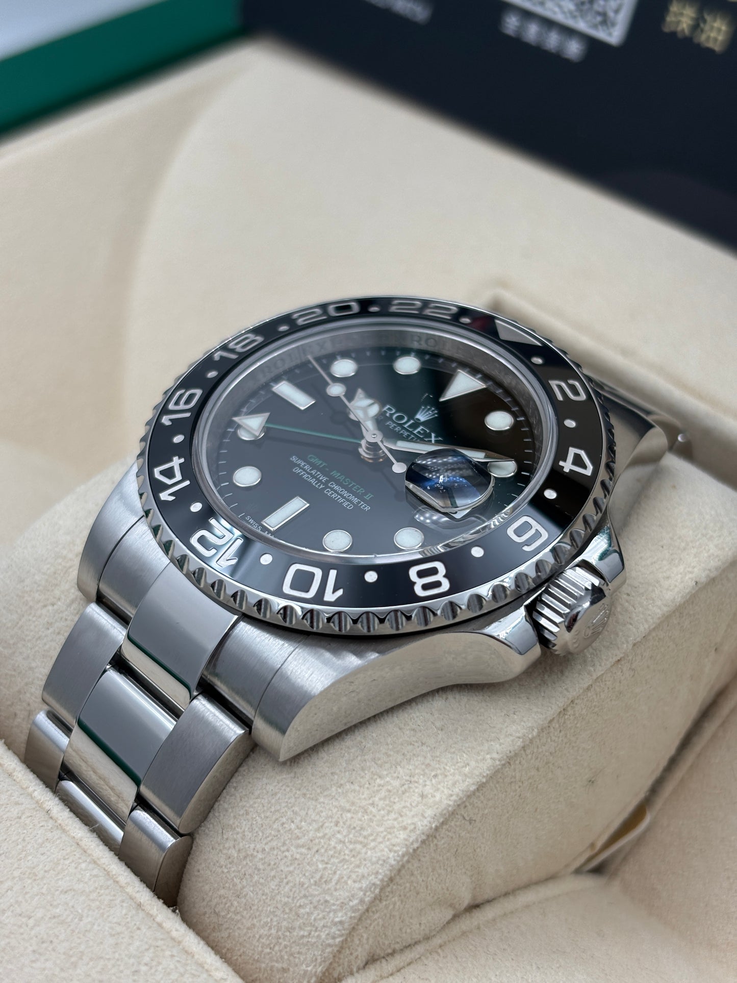 [SOLD OUT]二手 USED  ROLEX 勞力士 GMT-MASTER II 116710LN 黑色 2010年11月 全套 FULL SET