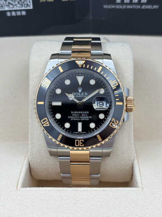 [SOLD OUT]二手 USED  ROLEX 勞力士 SUBMARINER DATE 116613LN 黑色 2013年4月 全套 FULL SET