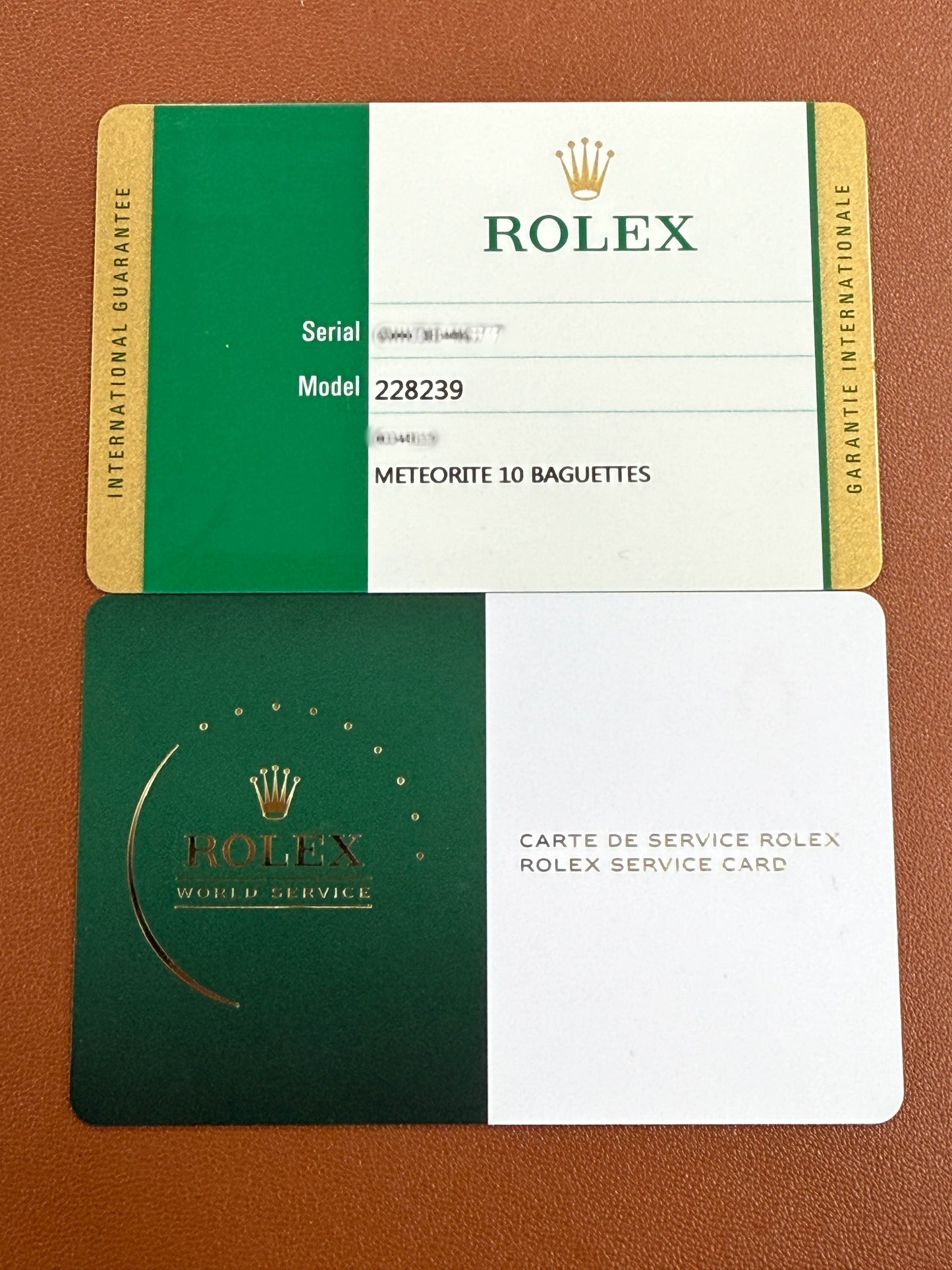 ROLEX 勞力士 DAY-DATE 40 228239 隕石面鑽石字 2018年 (延長保至2026年10月)