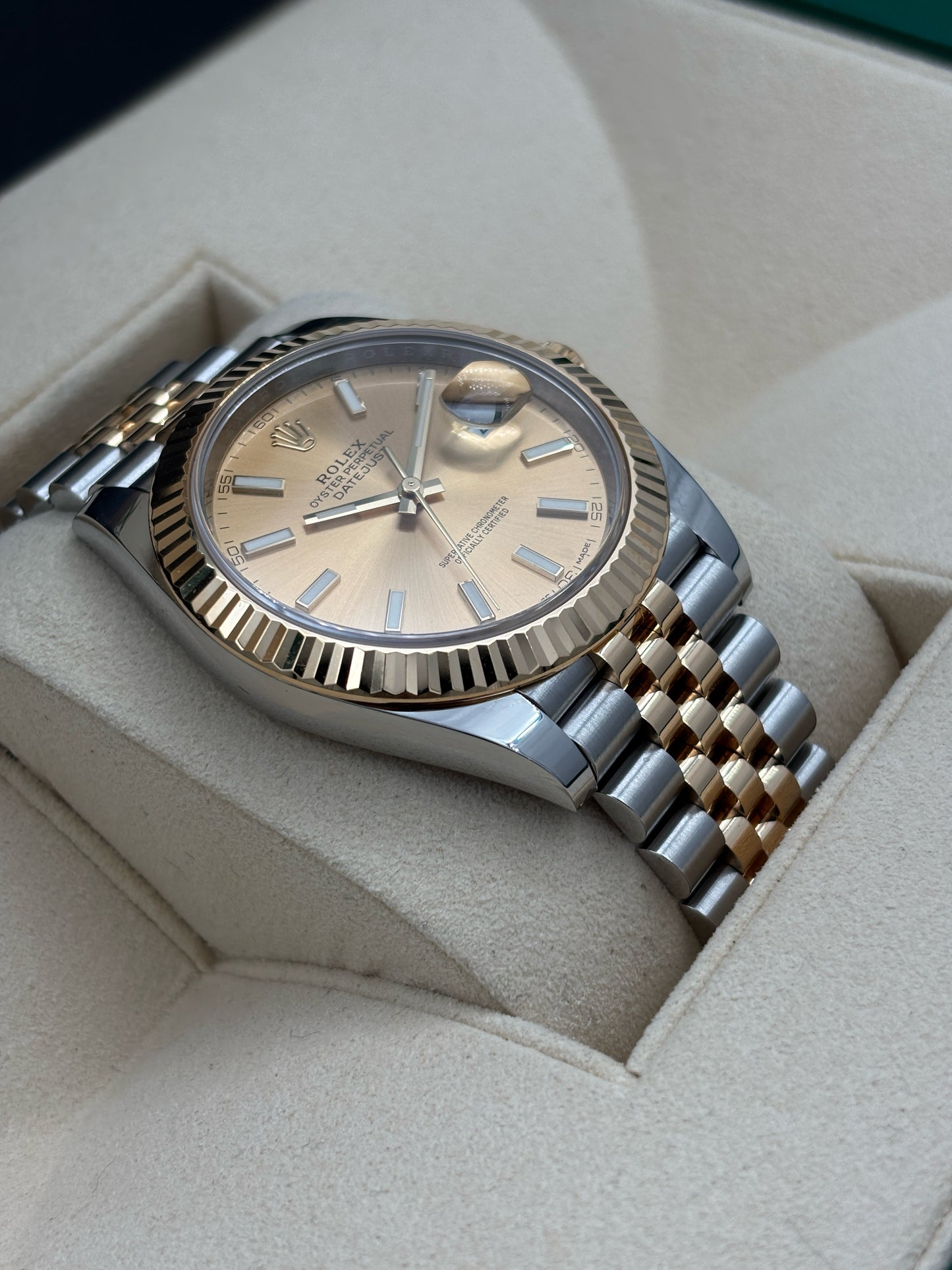 二手 USED  ROLEX 勞力士 DATEJUST 126333 金色 2018年10月 全套 FULL SET