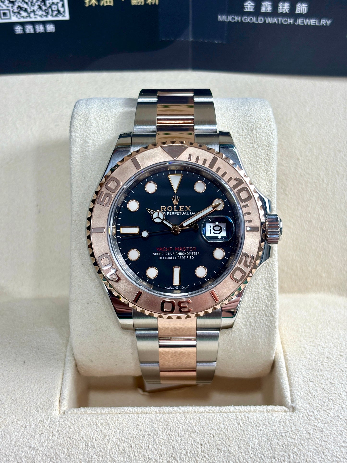 [SOLD OUT]二手 USED  ROLEX 勞力士 YACHT-MASTER 126621 黑色 2020年10月 NFC新卡 全套 FULL SET