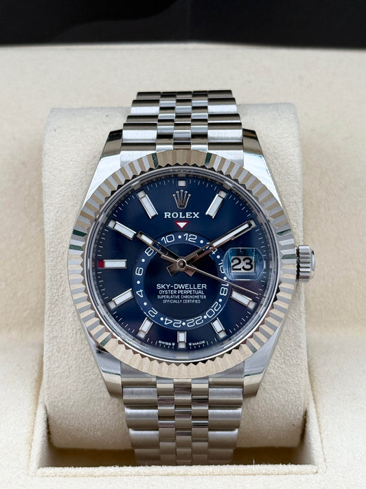 ROLEX 勞力士 SKY-DWELLER 336934 藍色面 2023年 99.9%new