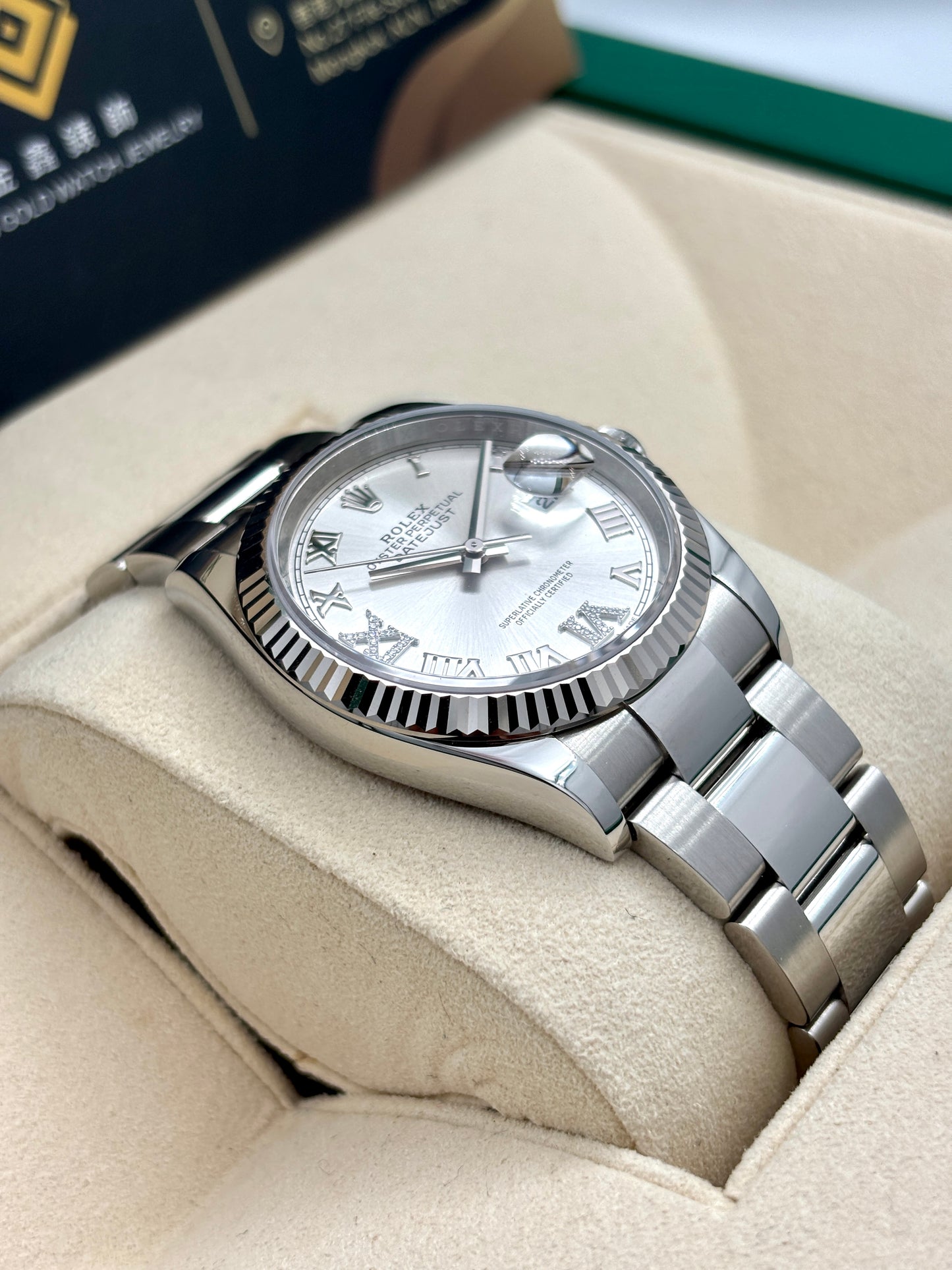 二手 USED  ROLEX 勞力士 DATEJUST 126234 銀色 2024年7月 全套 FULL SET AD單