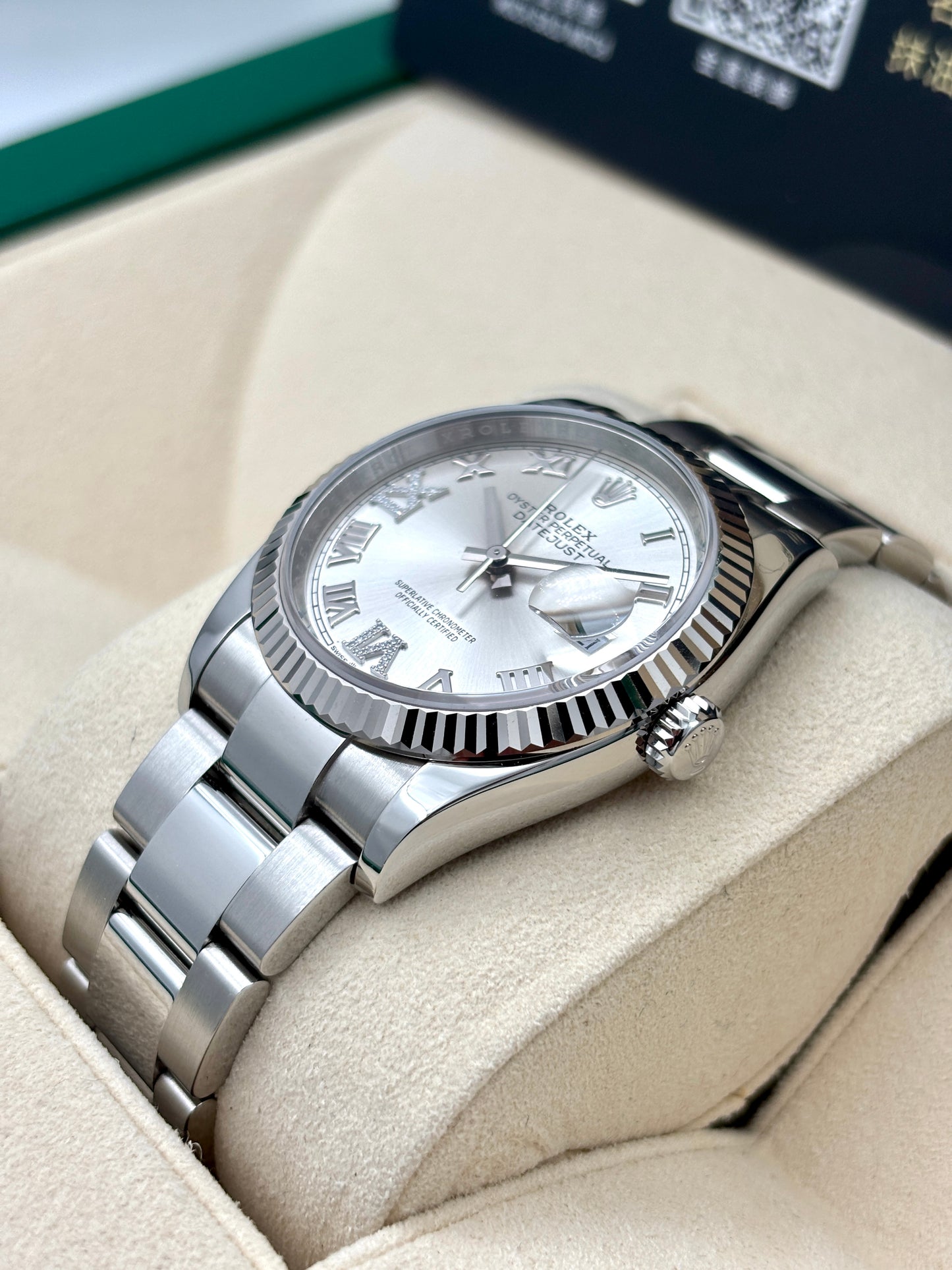 二手 USED  ROLEX 勞力士 DATEJUST 126234 銀色 2024年7月 全套 FULL SET AD單