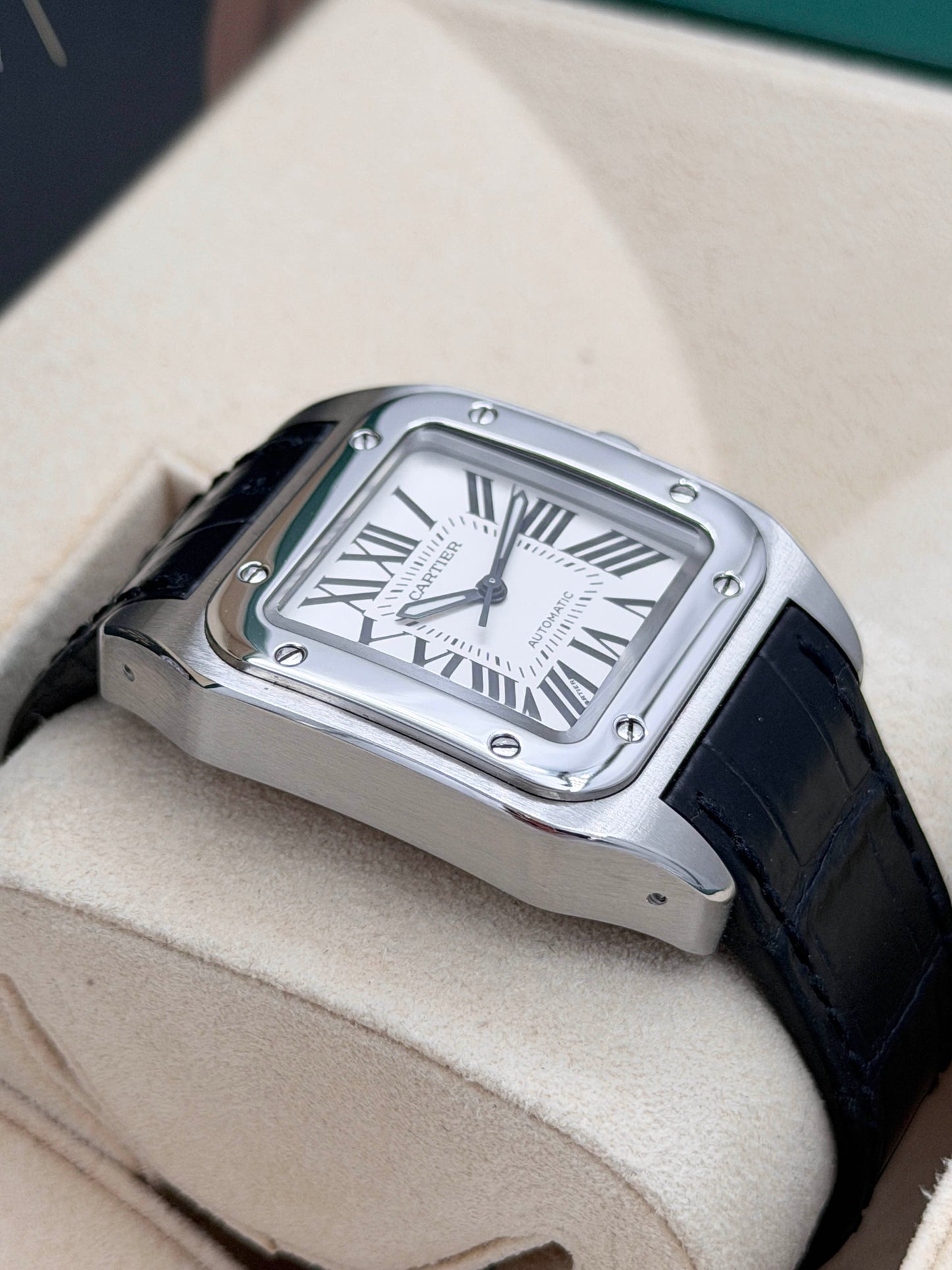 CARTIER 卡地亞 SANTOS 100 W20106X8 2007年