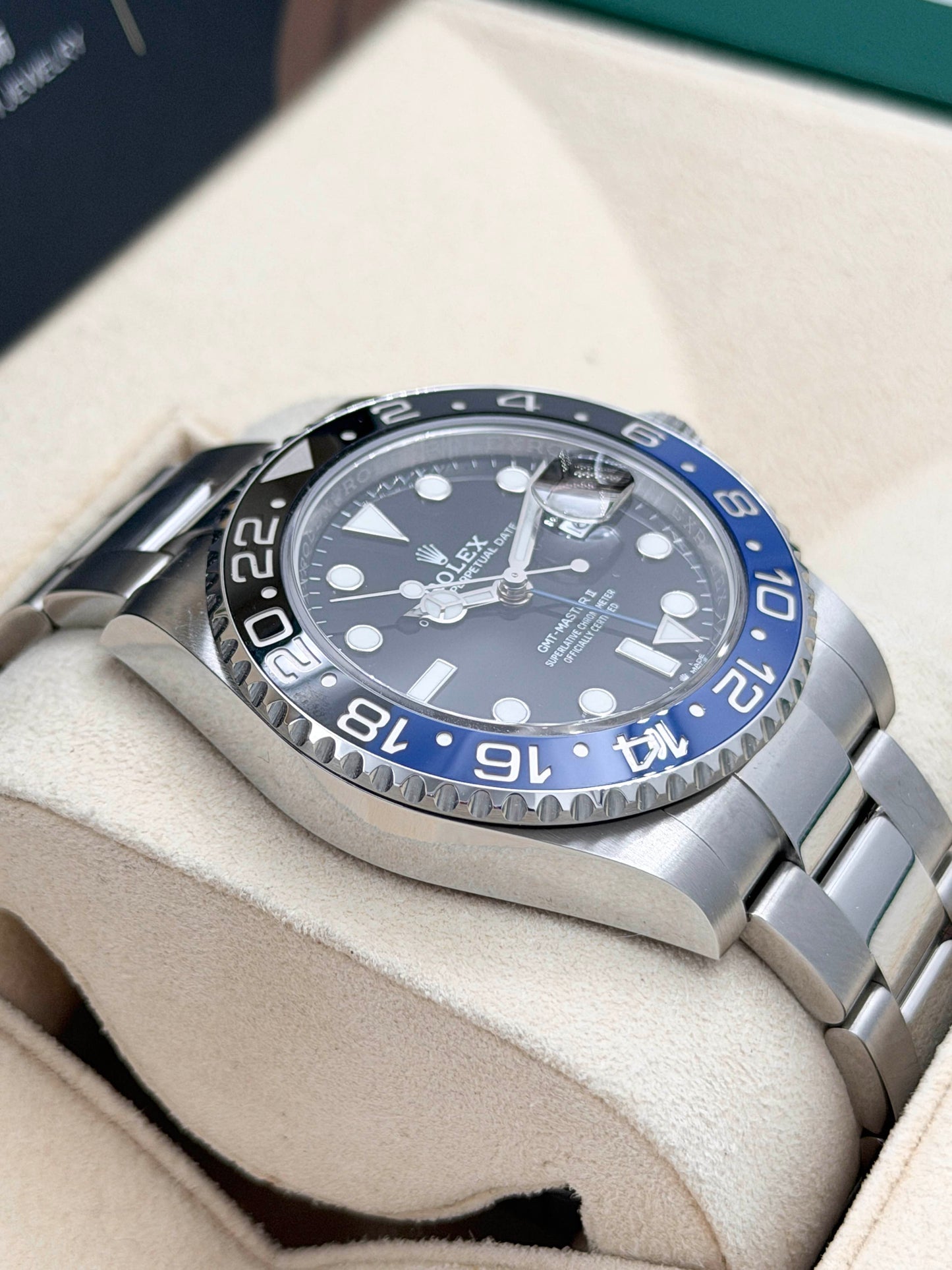[ 未使用品 Unused ] ROLEX 勞力士 GMT-MASTER II 126710BLNR BATMAN 2021年