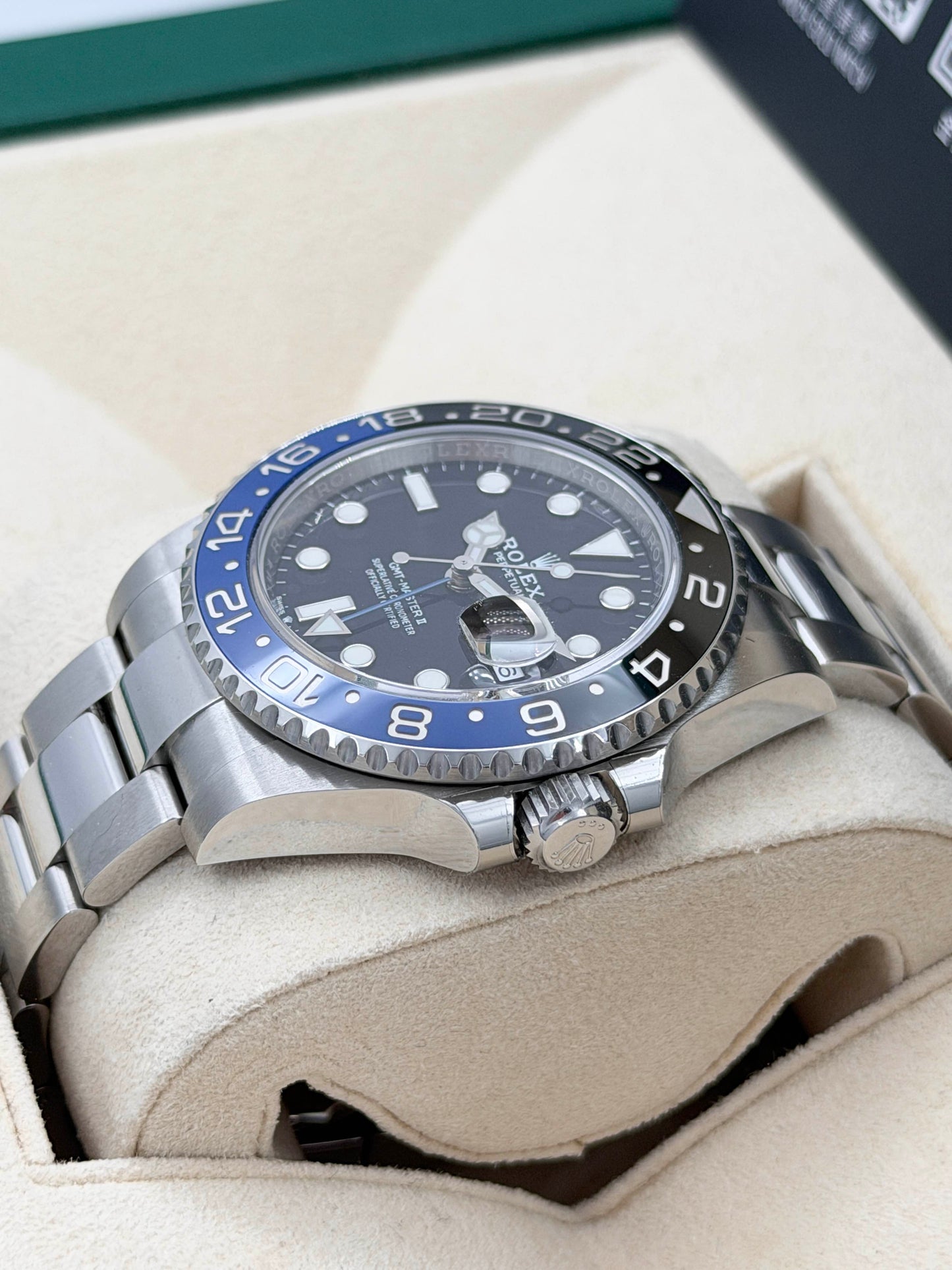 [ 未使用品 Unused ] ROLEX 勞力士 GMT-MASTER II 126710BLNR BATMAN 2021年