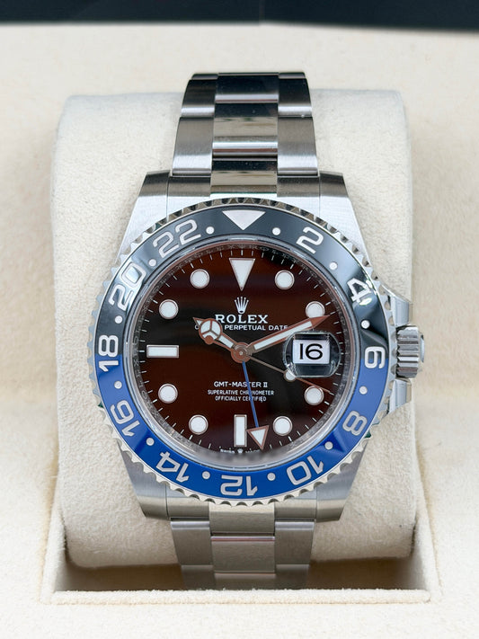 [ 未使用品 Unused ] ROLEX 勞力士 GMT-MASTER II 126710BLNR BATMAN 2021年