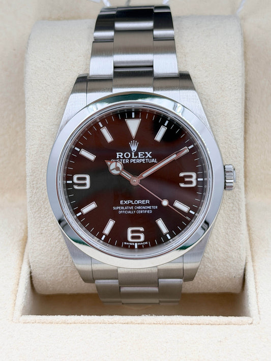 ROLEX 勞力士 EXPLORER 214270 黑色面 2019年