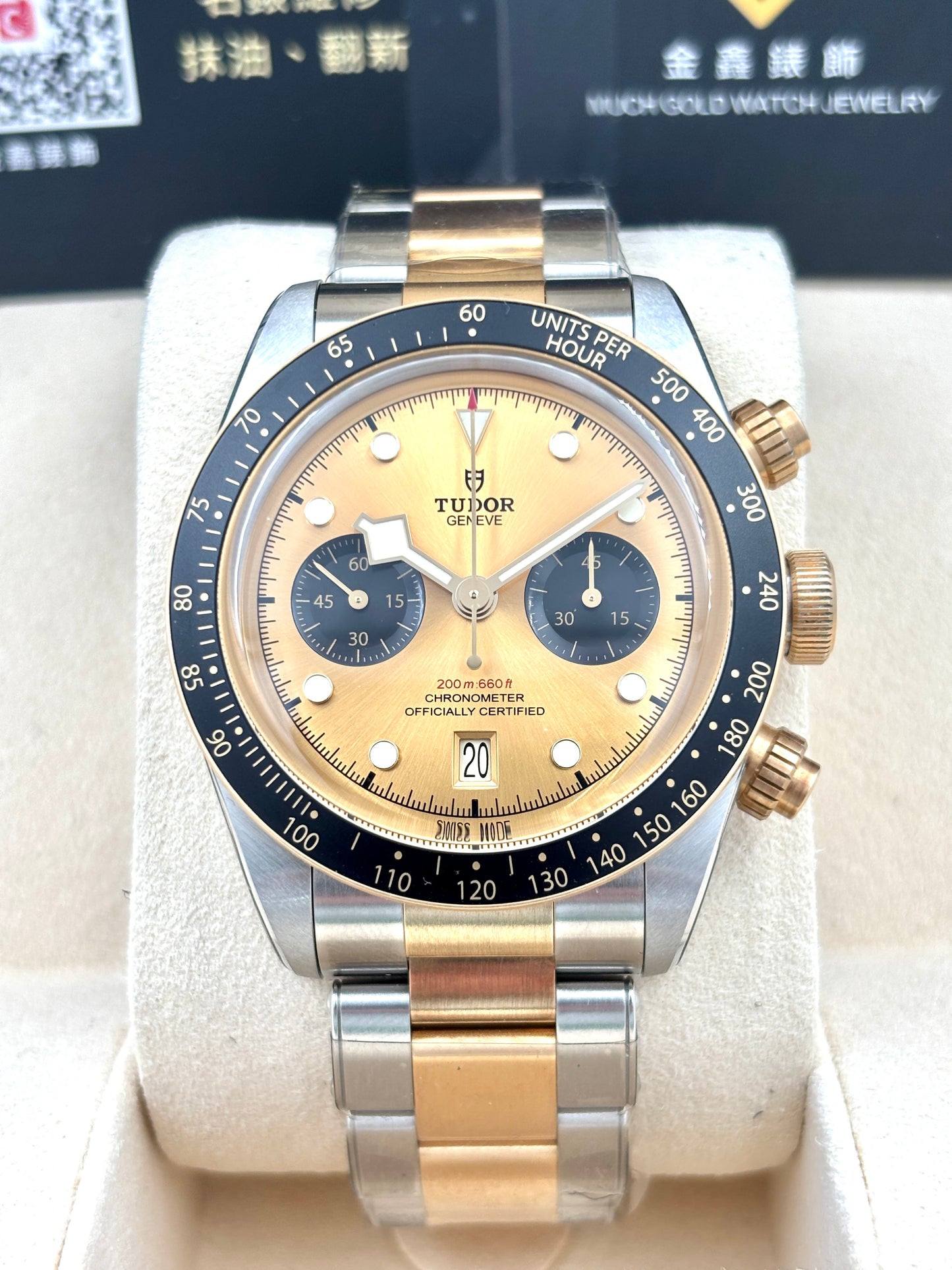 全新 NEW  TUDOR 帝舵 BLACK BAY 79363N 金色 2026年3月 全套 FULL SET