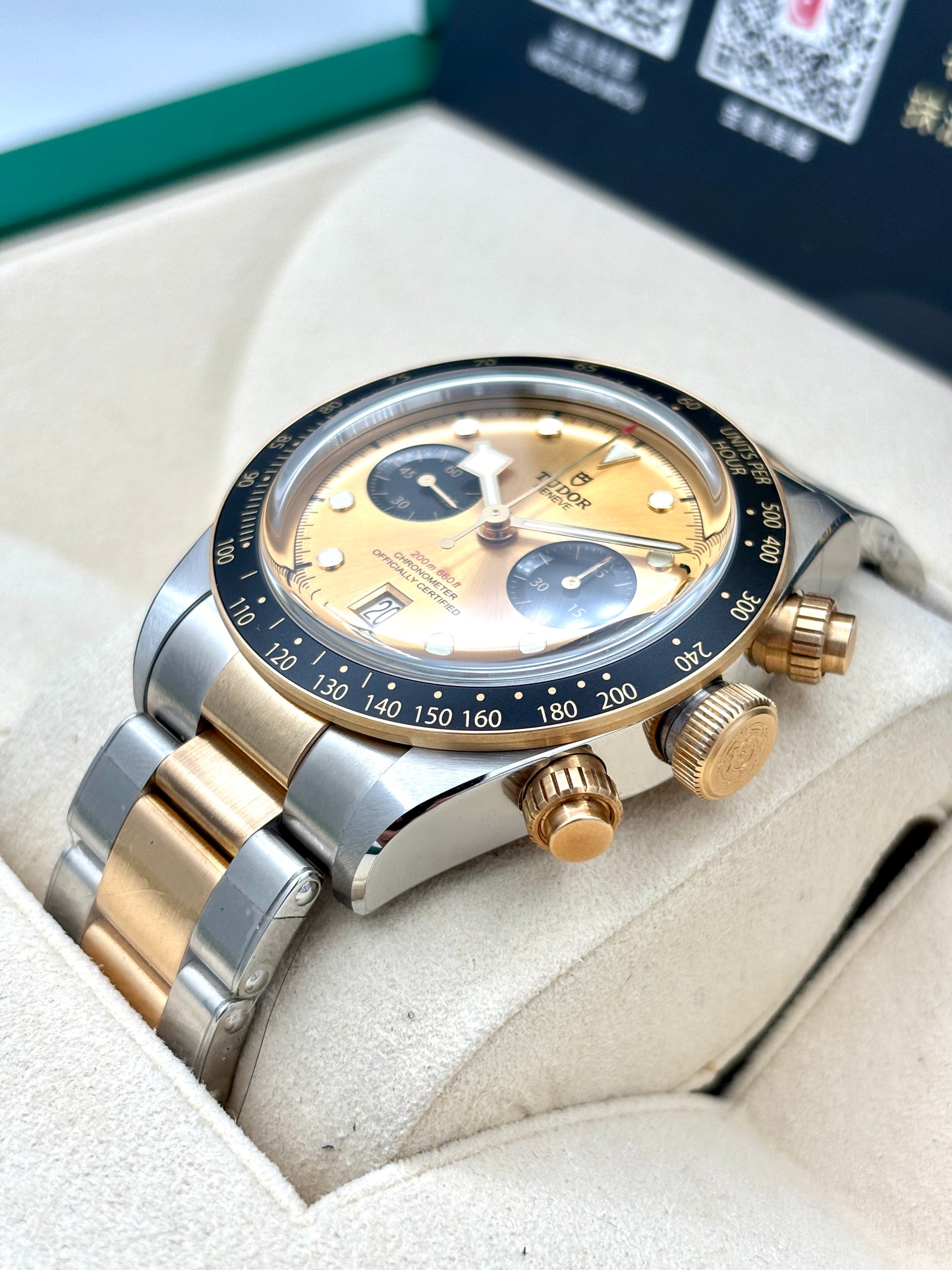 全新 NEW  TUDOR 帝舵 BLACK BAY 79363N 金色 2026年3月 全套 FULL SET