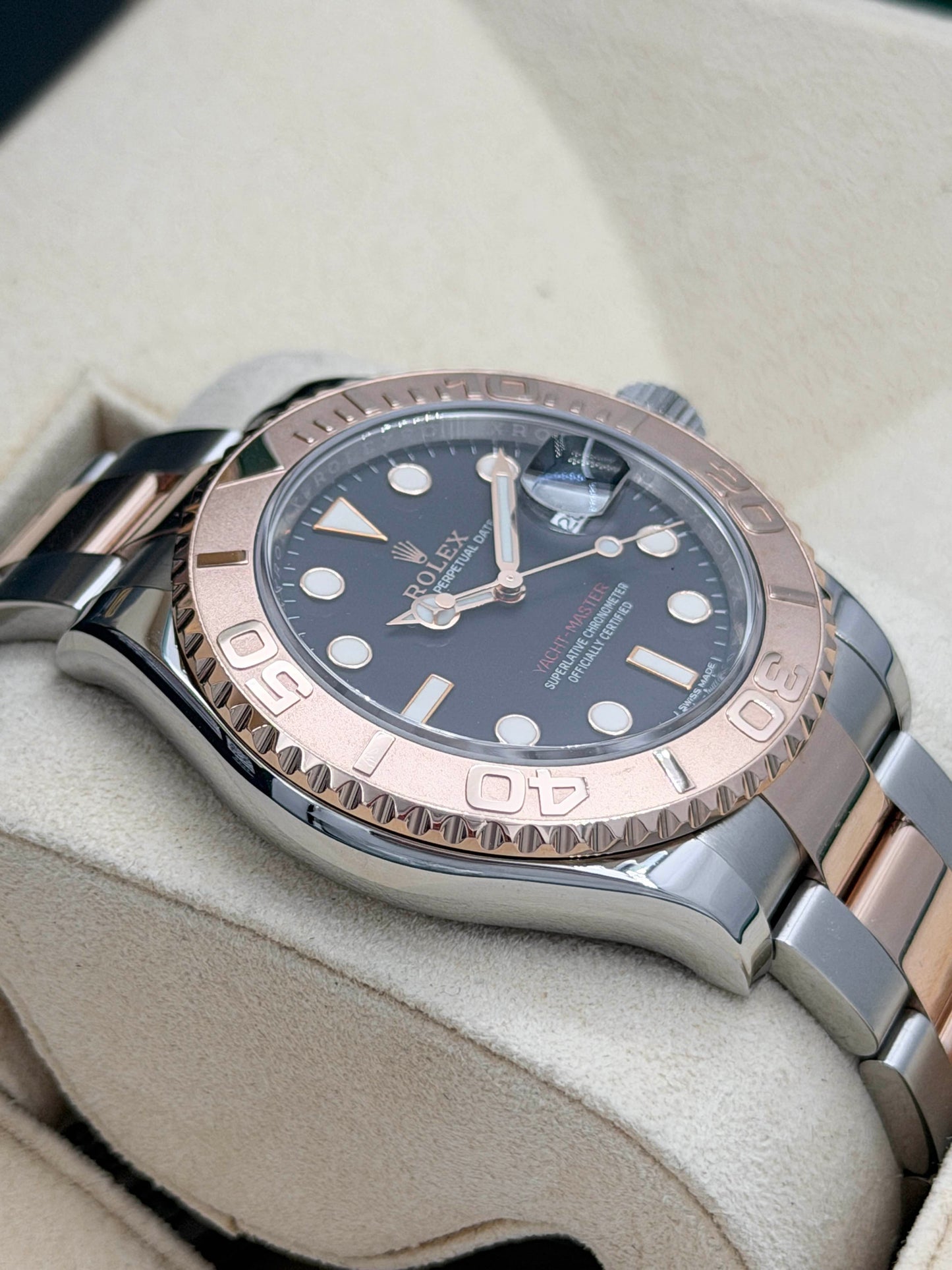 ROLEX 勞力士 YACHTMASTER 116621 黑色面 2019年