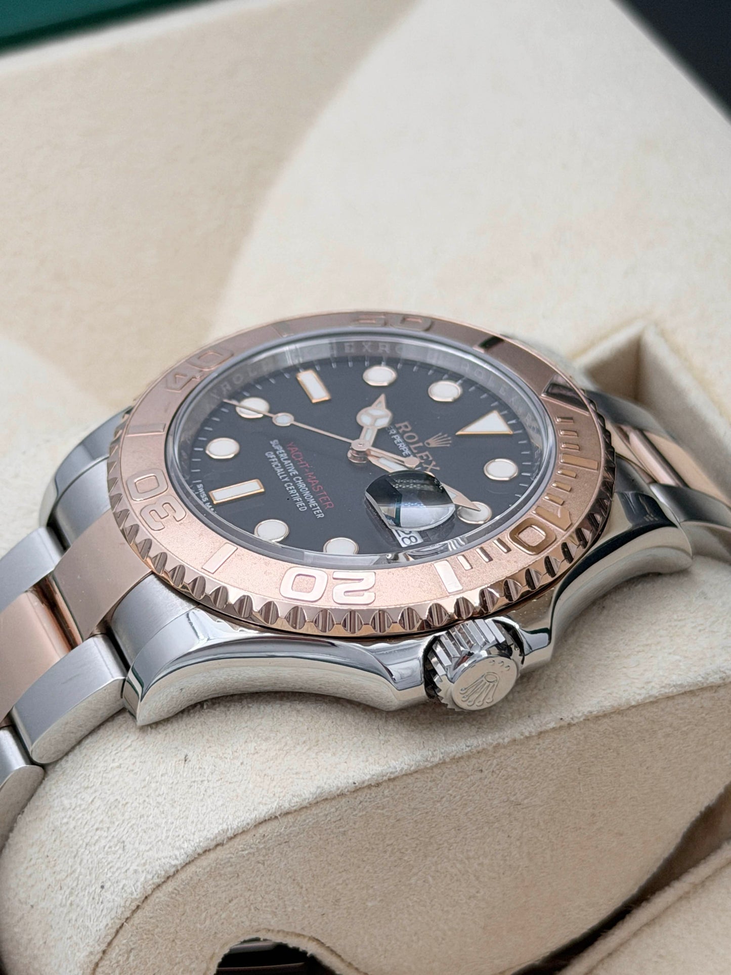 ROLEX 勞力士 YACHTMASTER 116621 黑色面 2019年