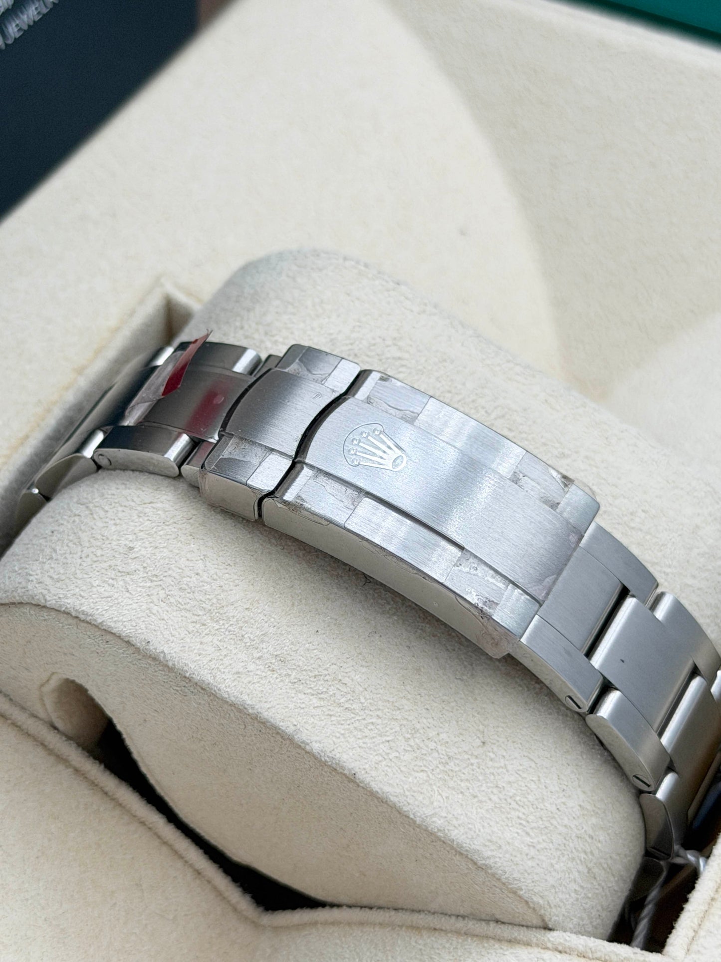 ROLEX 勞力士 OYSTER PERPETUAL 114200 白色面