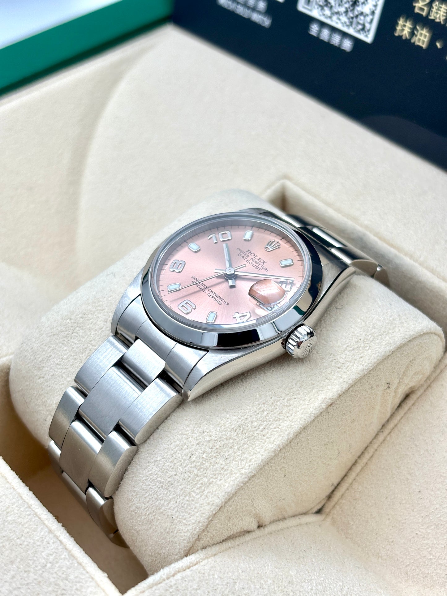 [SOLD OUT]二手 USED  ROLEX 勞力士 DATEJUST 78240 2001年 三文魚面 全套 FULL SET