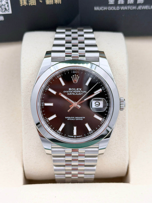 全新 NEW ROLEX 勞力士 DATEJUST 126300 黑色面 2025年10月
