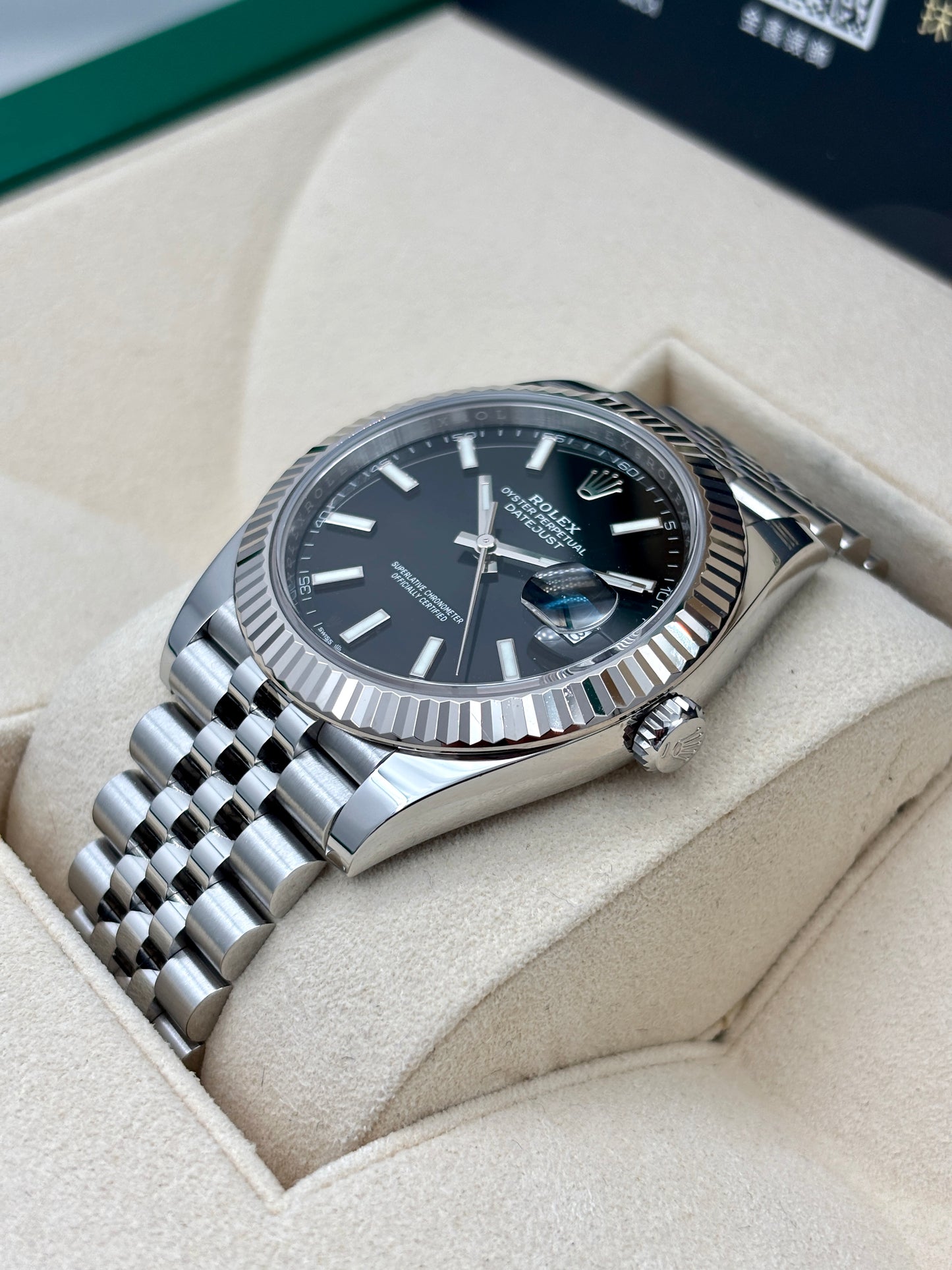 二手 USED  ROLEX 勞力士 DATEJUST 126334 黑色 2023年3月 未打磨 99.9%新 全套 FULL SET