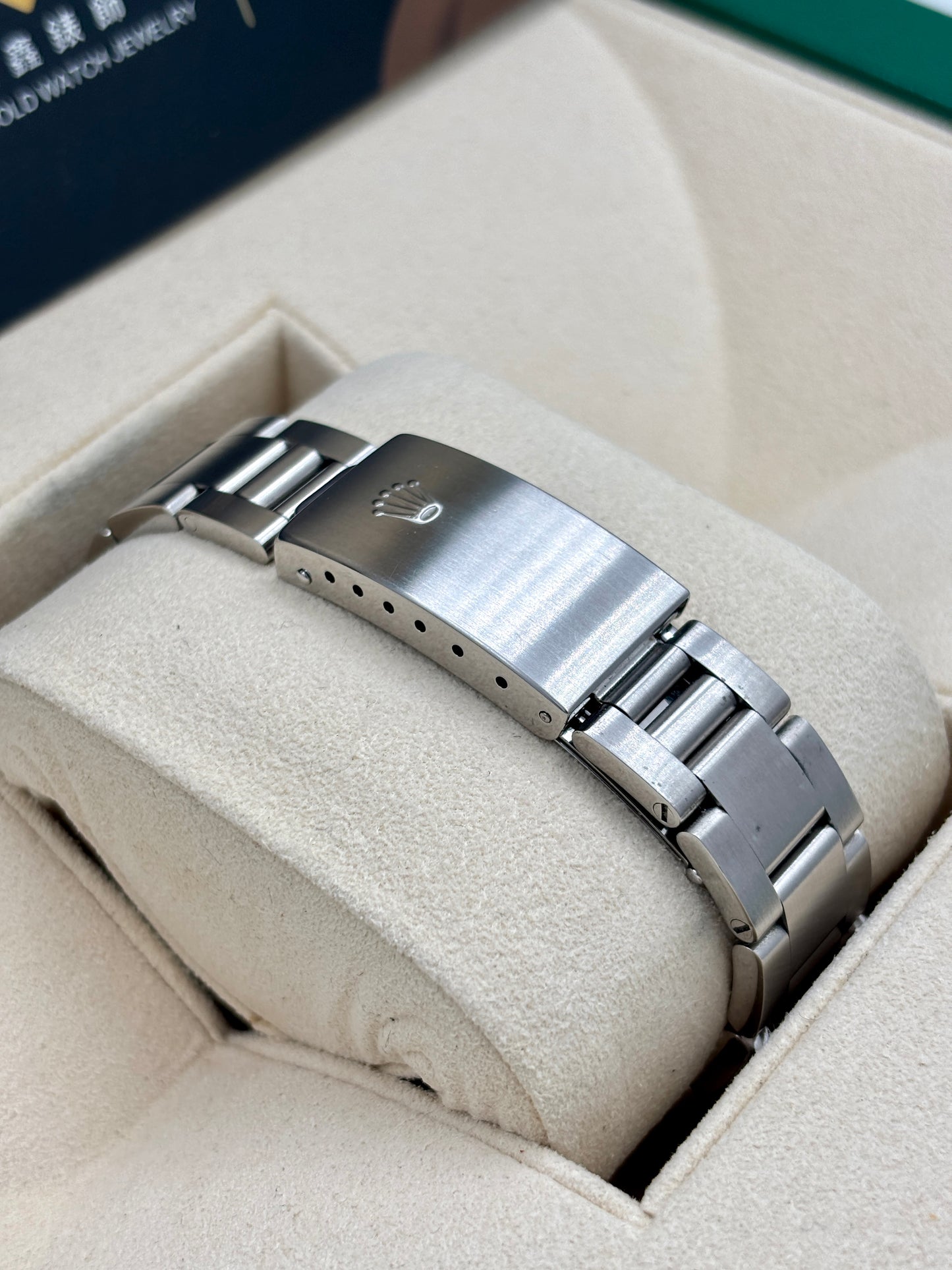 二手 USED  ROLEX 勞力士 DATE 15200 2007年4月 白色 全套 FULL SET AD單