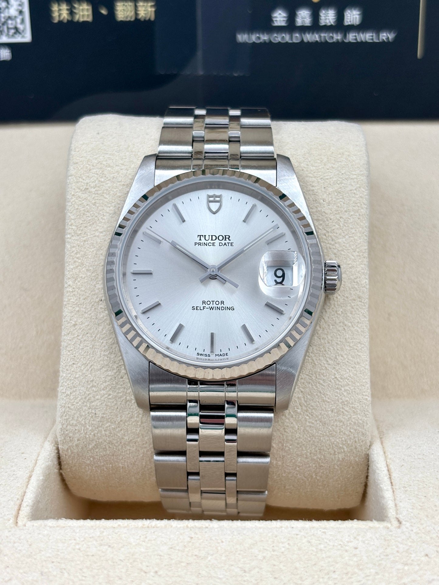 [SOLD OUT]二手 USED  TUDOR 帝舵 PRINCE DATE 74034 白色 2021年4月 全套 FULL SET