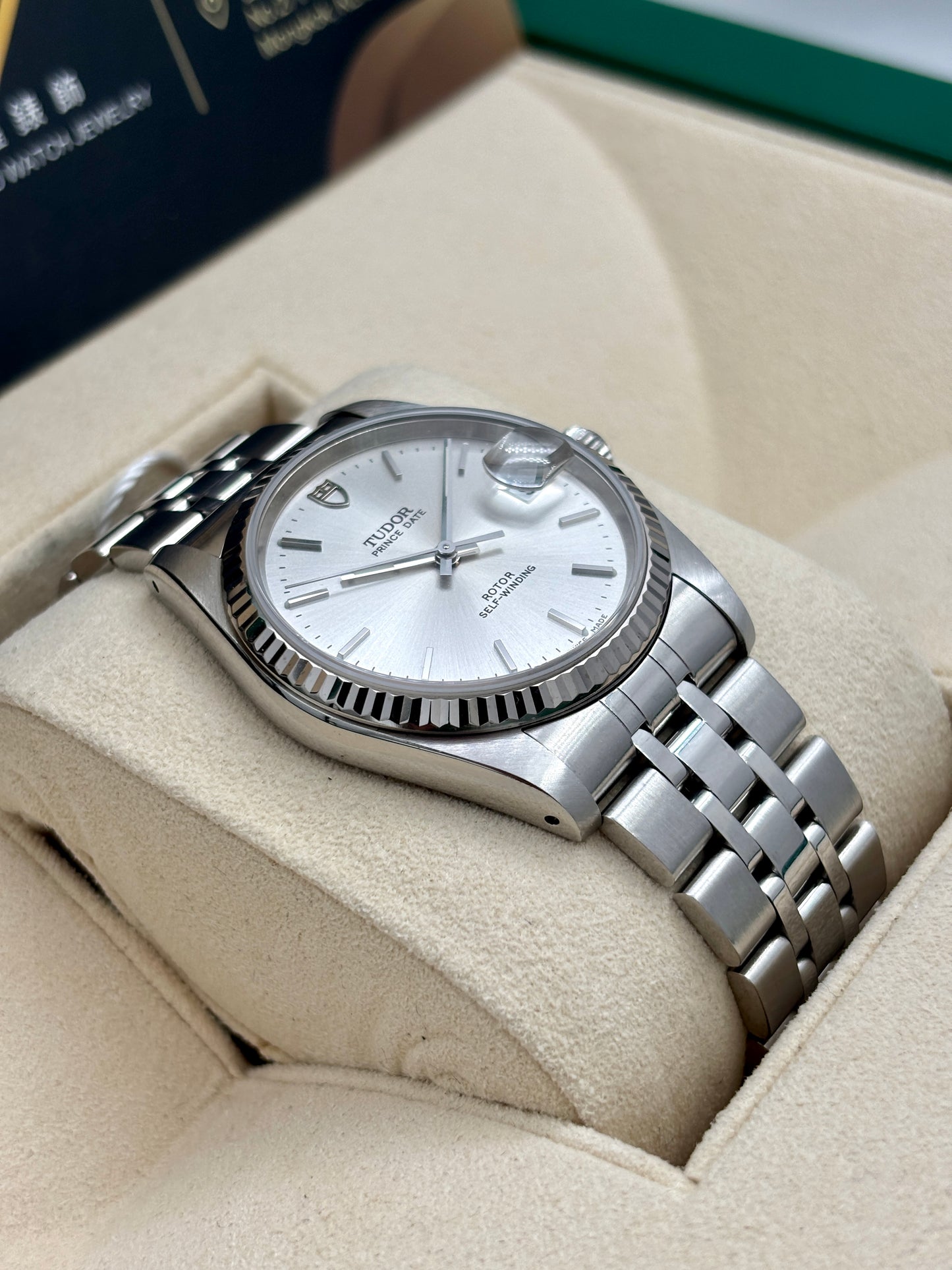 [SOLD OUT]二手 USED  TUDOR 帝舵 PRINCE DATE 74034 白色 2021年4月 全套 FULL SET
