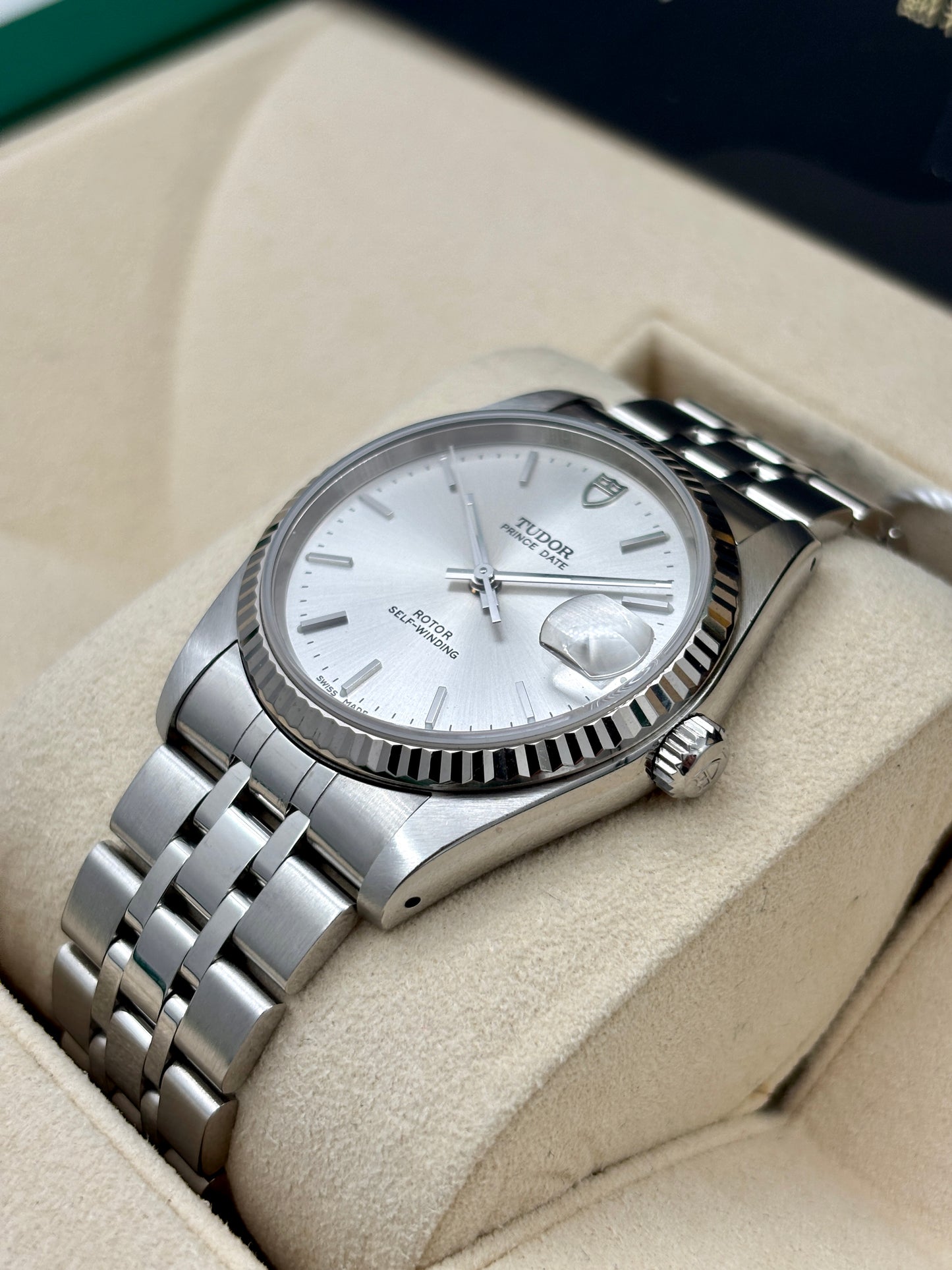 [SOLD OUT]二手 USED  TUDOR 帝舵 PRINCE DATE 74034 白色 2021年4月 全套 FULL SET