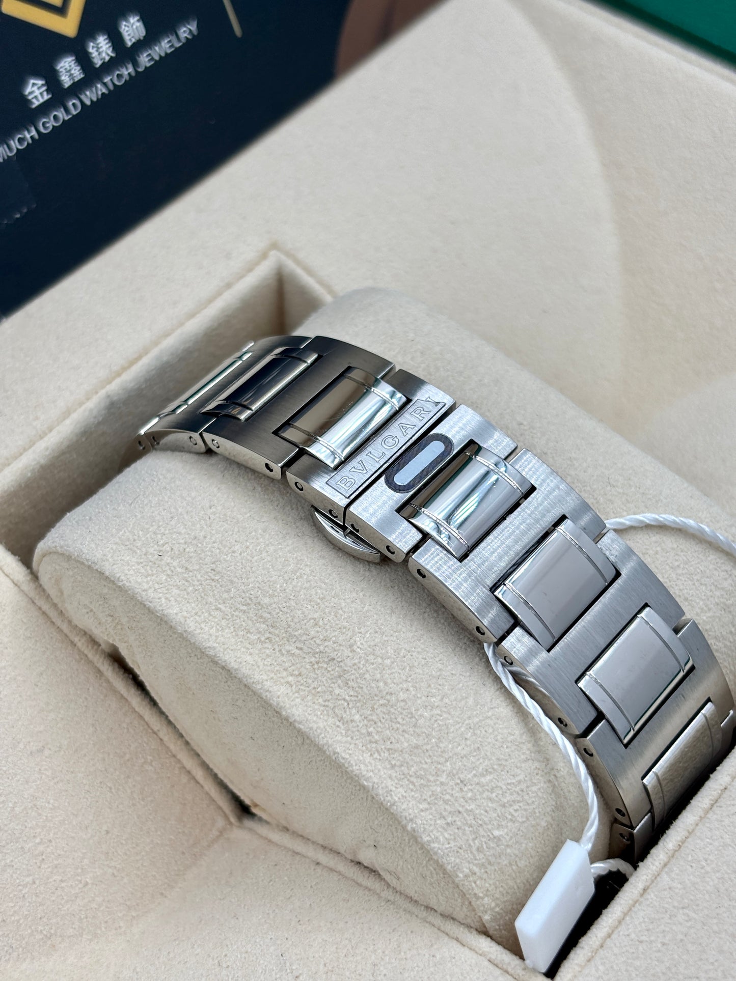 二手 USED  BVLGARI 寶格麗 BULGARI BB38SSCH 黑色 OPEN DAY 全套 FULL SET