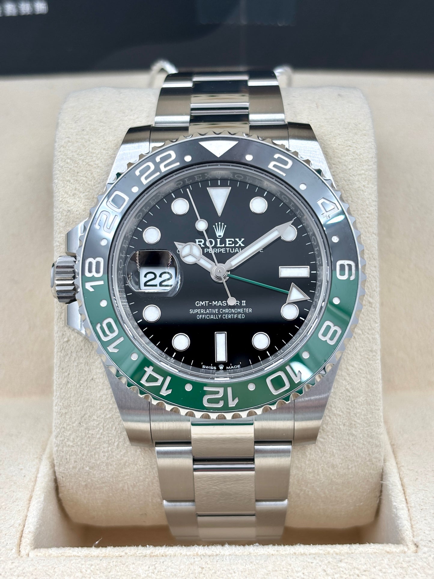 [SOLD OUT]二手 USED  ROLEX 勞力士 GMT-MASTER II 126720VTNR 黑色 2025年4月 未打磨 99.9%新 全套 FULL SET