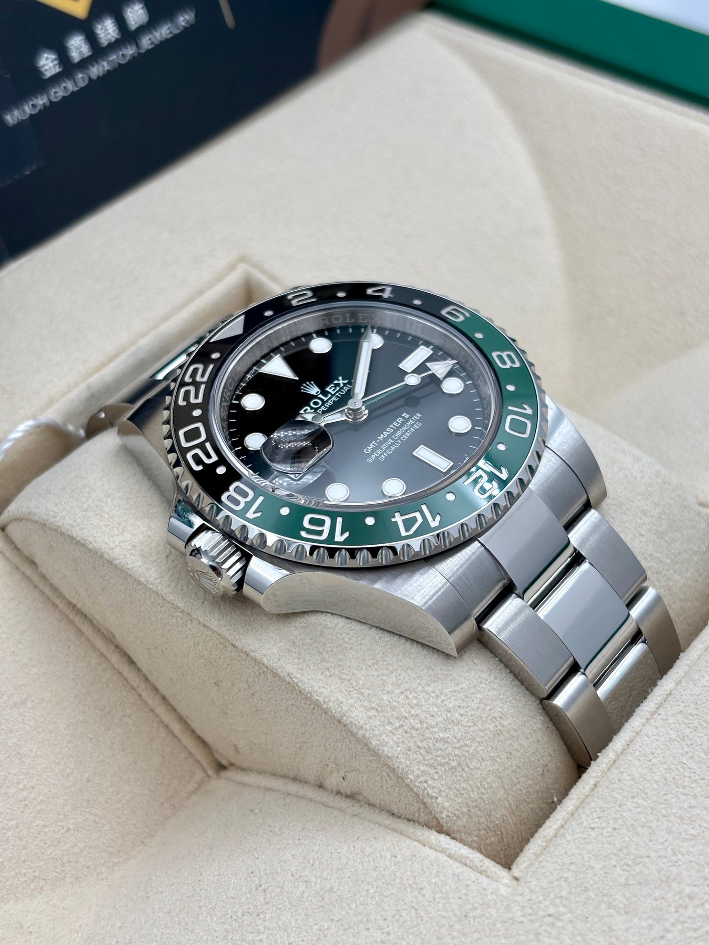 [SOLD OUT]二手 USED  ROLEX 勞力士 GMT-MASTER II 126720VTNR 黑色 2025年4月 未打磨 99.9%新 全套 FULL SET