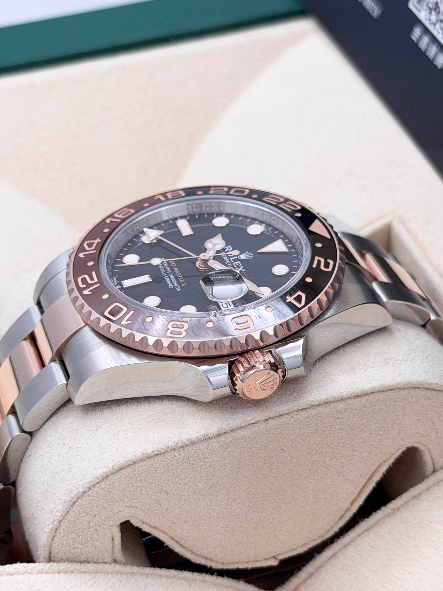 ROLEX 勞力士 GMT-MASTER II 126711CHNR 細沙 99.99%NEW 2024年