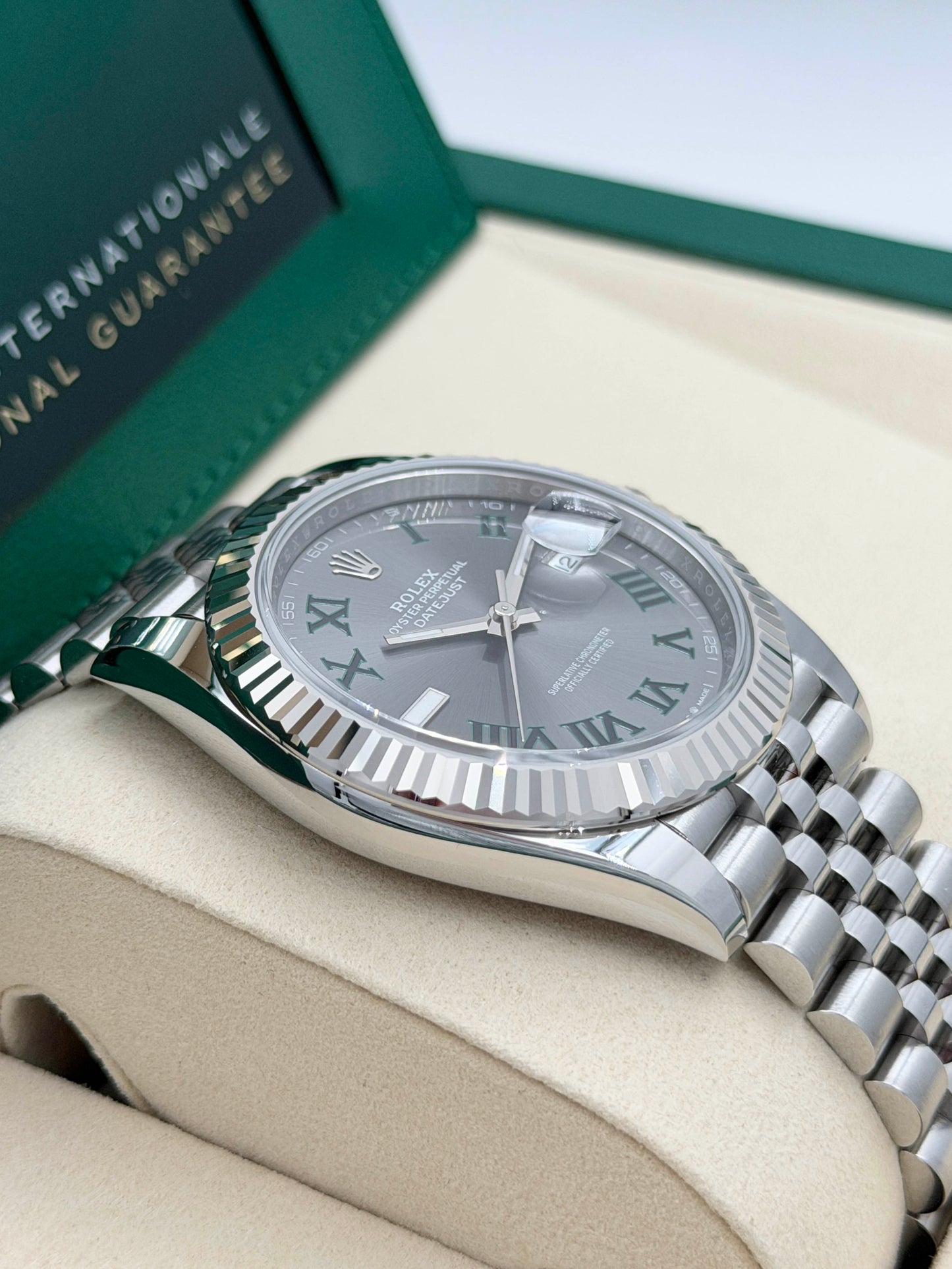 全新 NEW ROLEX 勞力士 DATEJUST 126334 溫布頓面 2025年10月