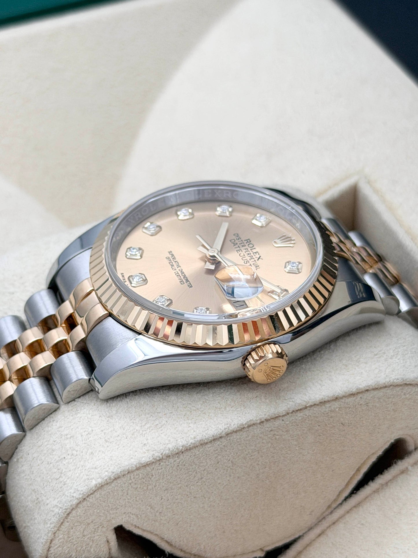 ROLEX 勞力士 DATEJUST 116233 金色鑽石字 2017年