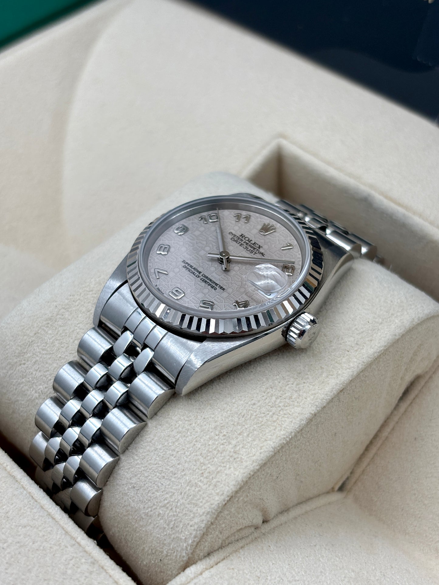 二手 USED  ROLEX 勞力士 DATEJUST 68274 白色 約1994 淨錶 WATCH ONLY