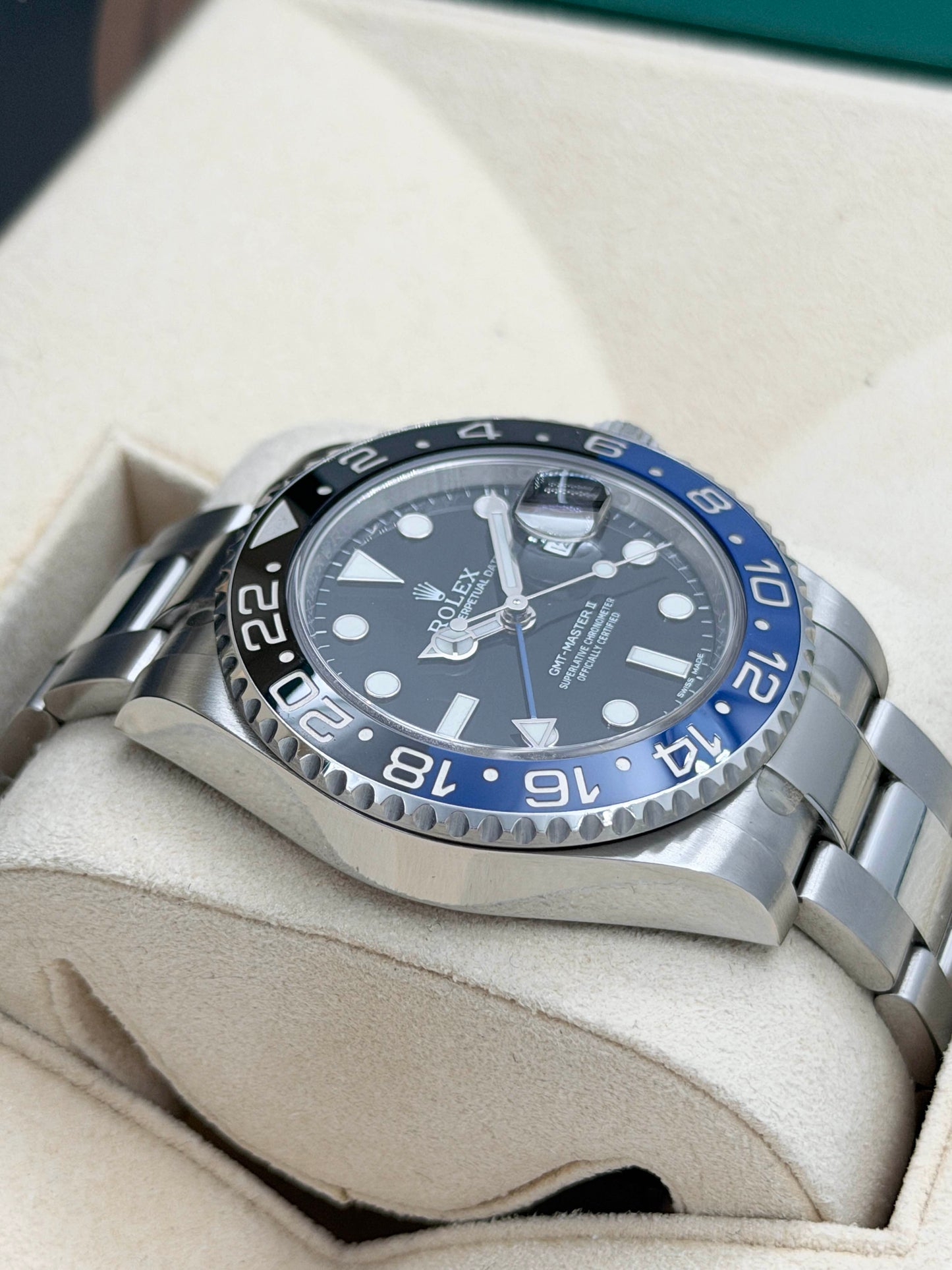 ROLEX 勞力士 GMT-MASTER II 116710BLNR BATMAN 2014年