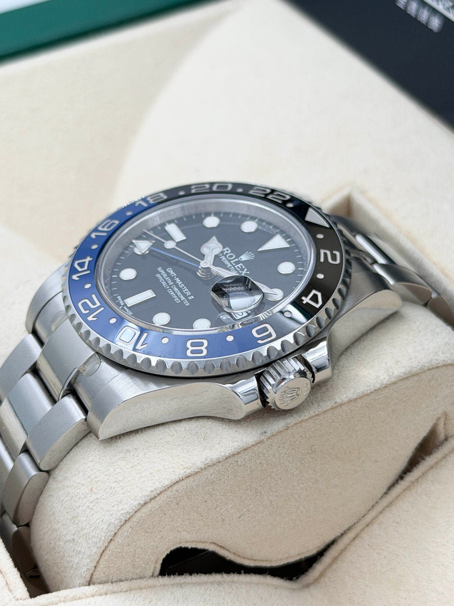 ROLEX 勞力士 GMT-MASTER II 116710BLNR BATMAN 2014年