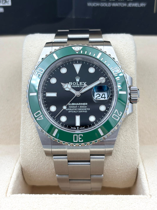 [SOLD OUT]二手 USED  ROLEX 勞力士 SUBMARINER DATE 126610LV 黑色 2021年4月 全套 FULL SET