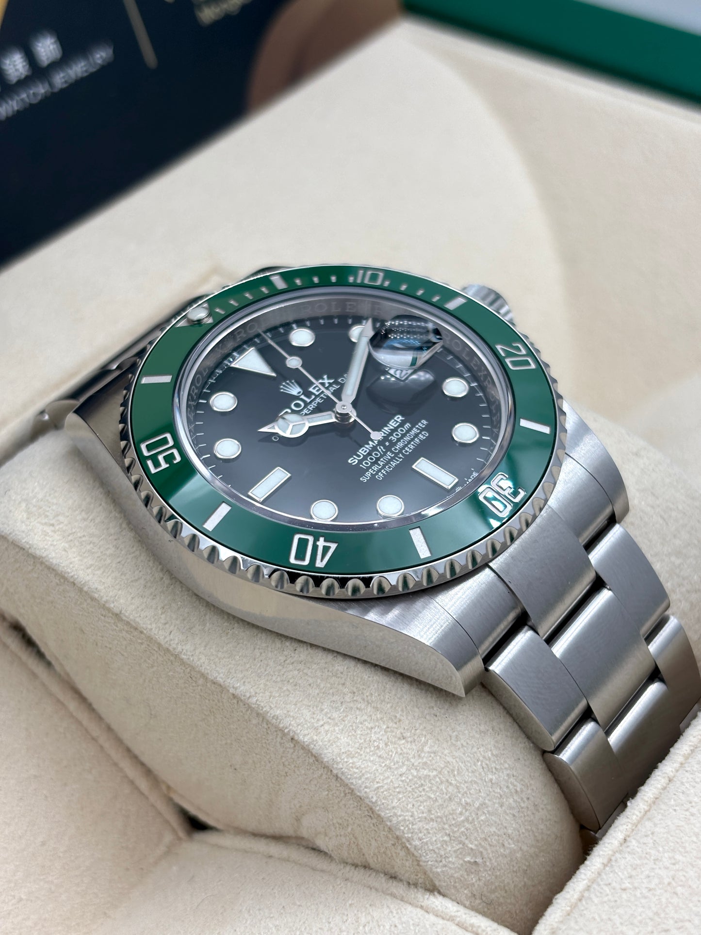 [SOLD OUT]二手 USED  ROLEX 勞力士 SUBMARINER DATE 126610LV 黑色 2021年4月 全套 FULL SET