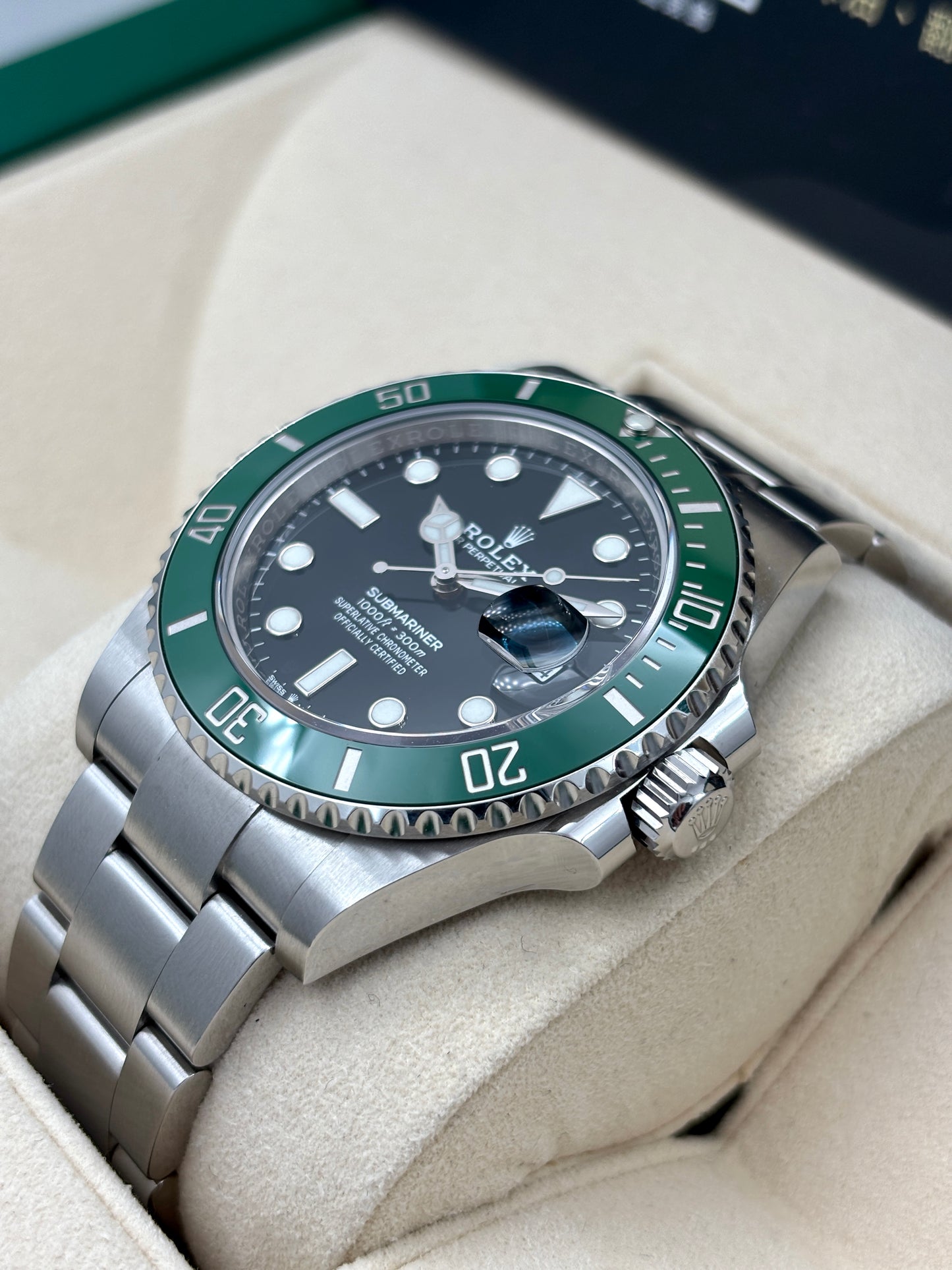 [SOLD OUT]二手 USED  ROLEX 勞力士 SUBMARINER DATE 126610LV 黑色 2021年4月 全套 FULL SET