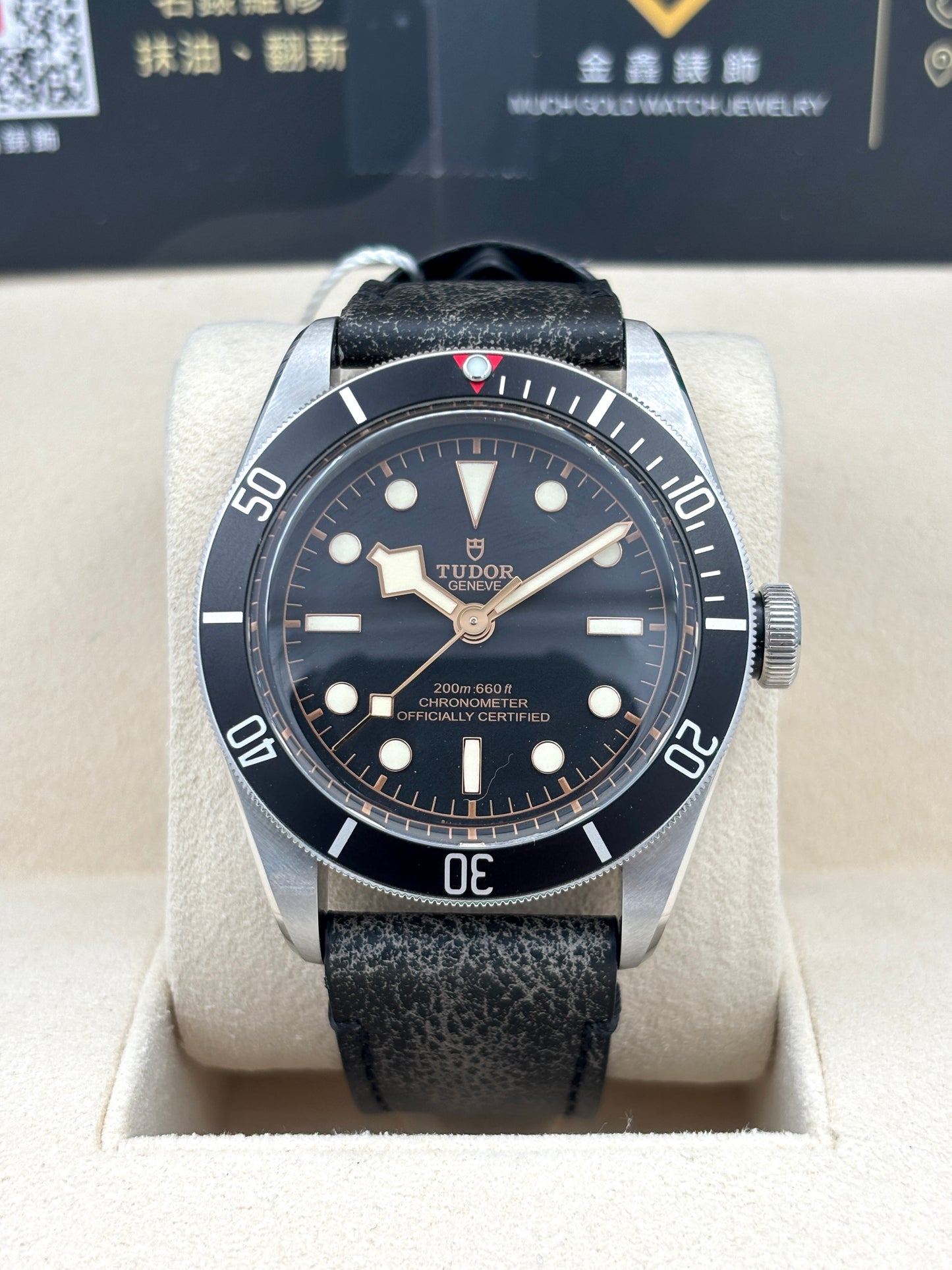 二手 USED  TUDOR 帝舵 BLACK BAY 79230N 黑色 2023年4月 全套 FULL SET