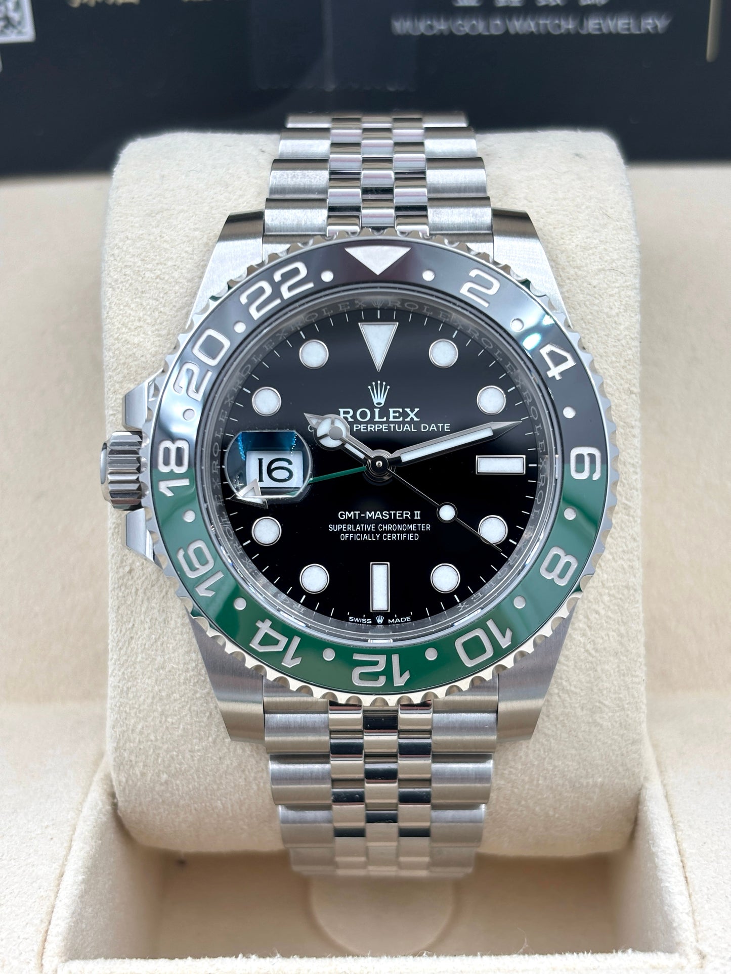 [SOLD OUT]二手 USED  ROLEX 勞力士 GMT-MASTER II 126720VTNR 黑色 2025年1月 未打磨 99.9%新 全套 FULL SET