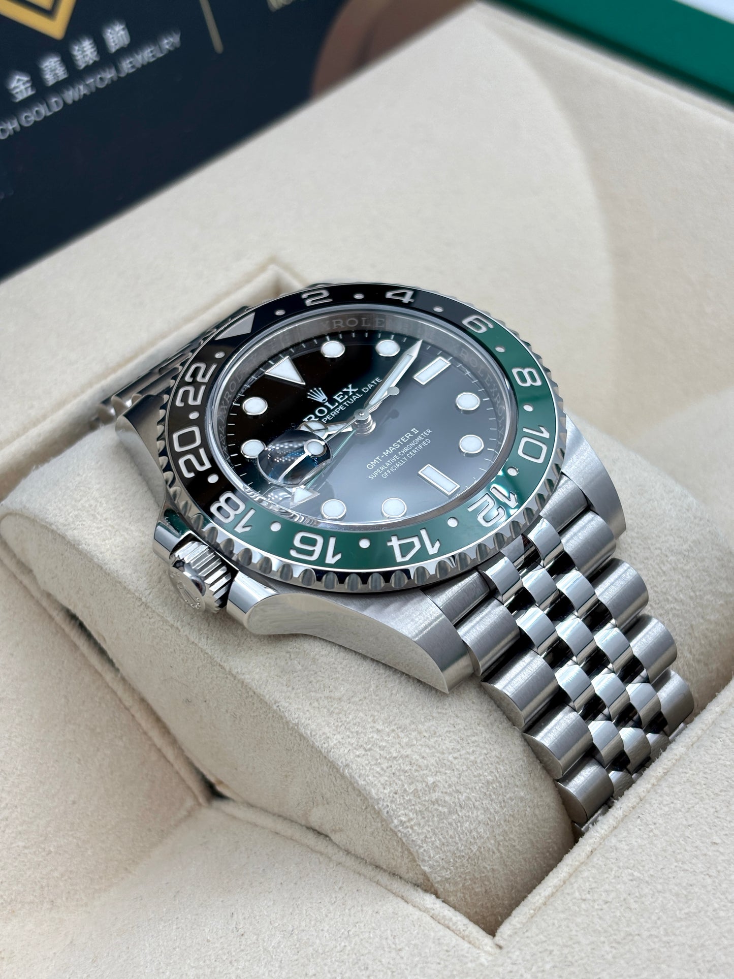 [SOLD OUT]二手 USED  ROLEX 勞力士 GMT-MASTER II 126720VTNR 黑色 2025年1月 未打磨 99.9%新 全套 FULL SET