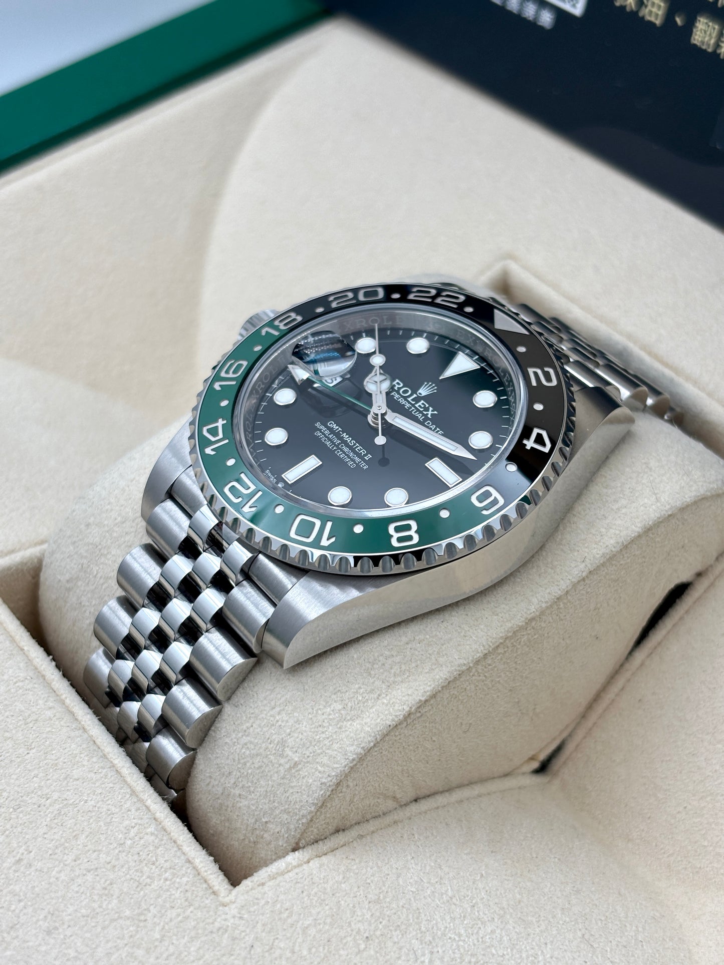 [SOLD OUT]二手 USED  ROLEX 勞力士 GMT-MASTER II 126720VTNR 黑色 2025年1月 未打磨 99.9%新 全套 FULL SET