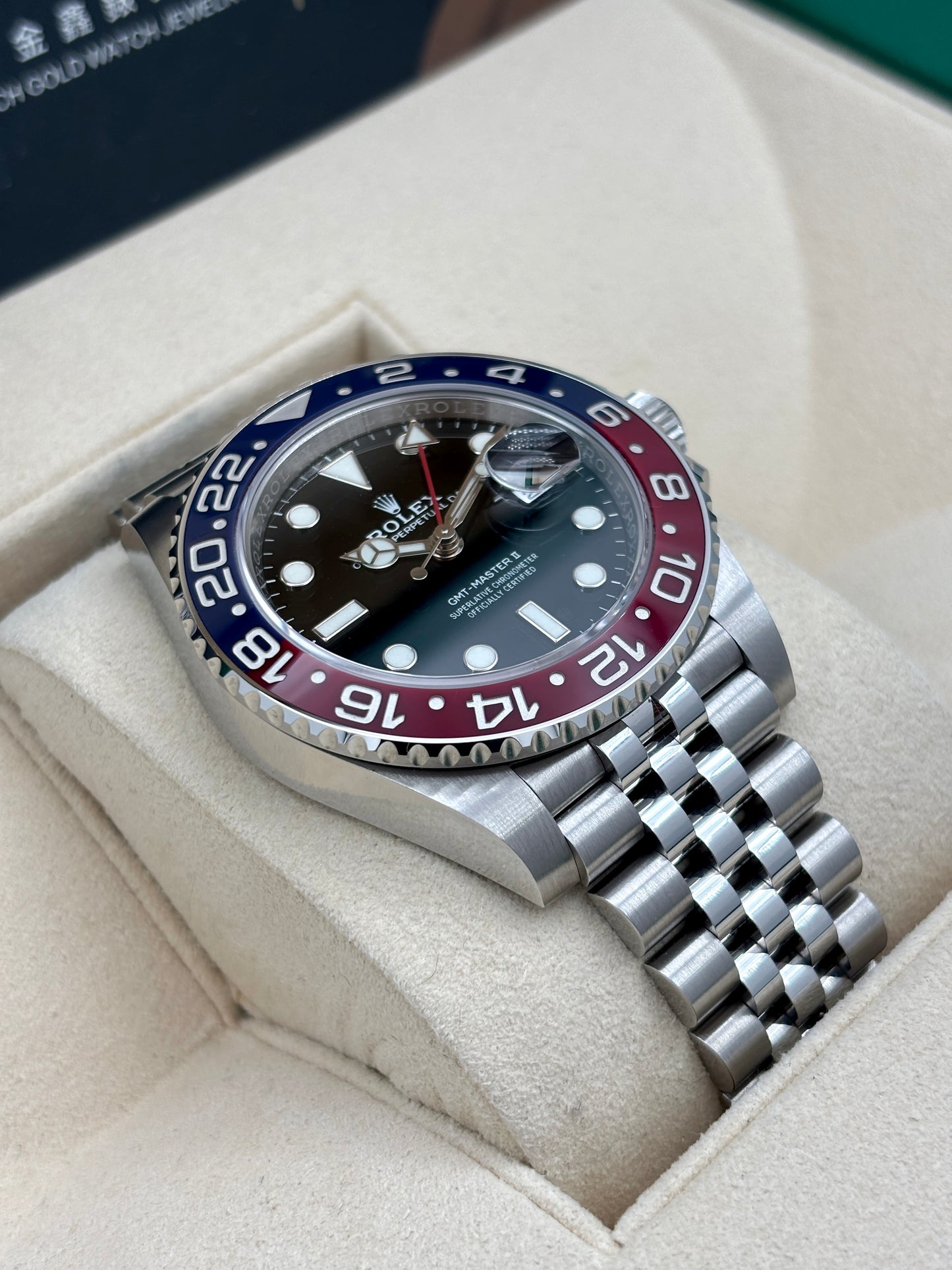 [SOLD OUT]二手 USED  ROLEX 勞力士 GMT-MASTER II 126710BLRO 黑色 2019年5月 全套 FULL SET