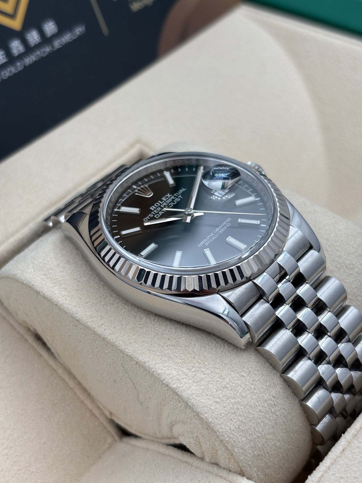 [SOLD OUT]二手 USED  ROLEX 勞力士 DATEJUST 126234 黑色 2019年6月 全套 FULL SET