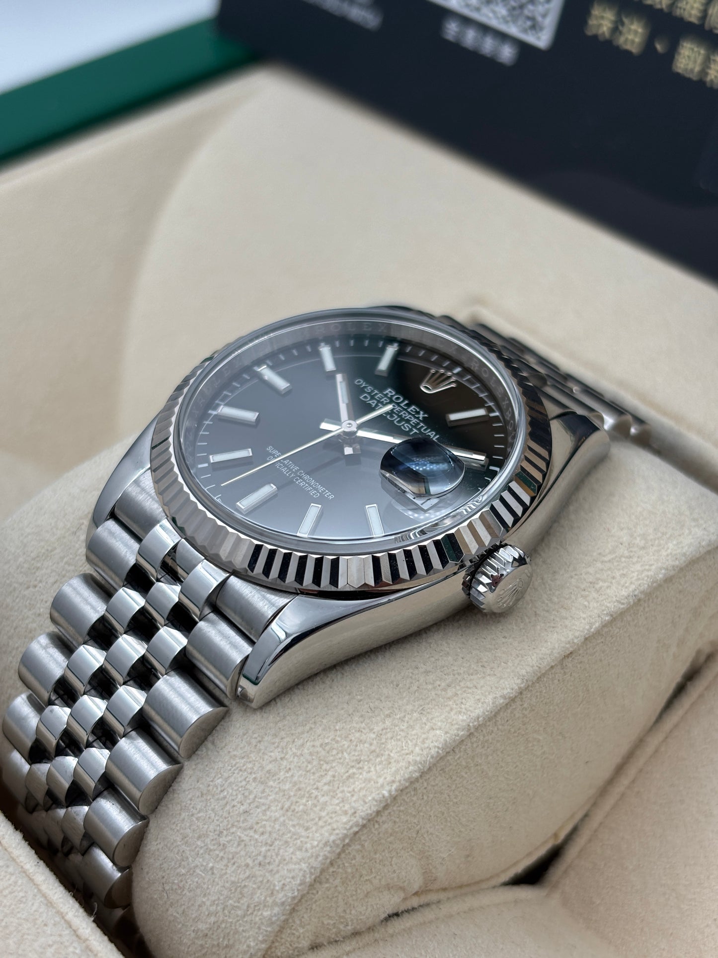 [SOLD OUT]二手 USED  ROLEX 勞力士 DATEJUST 126234 黑色 2019年6月 全套 FULL SET