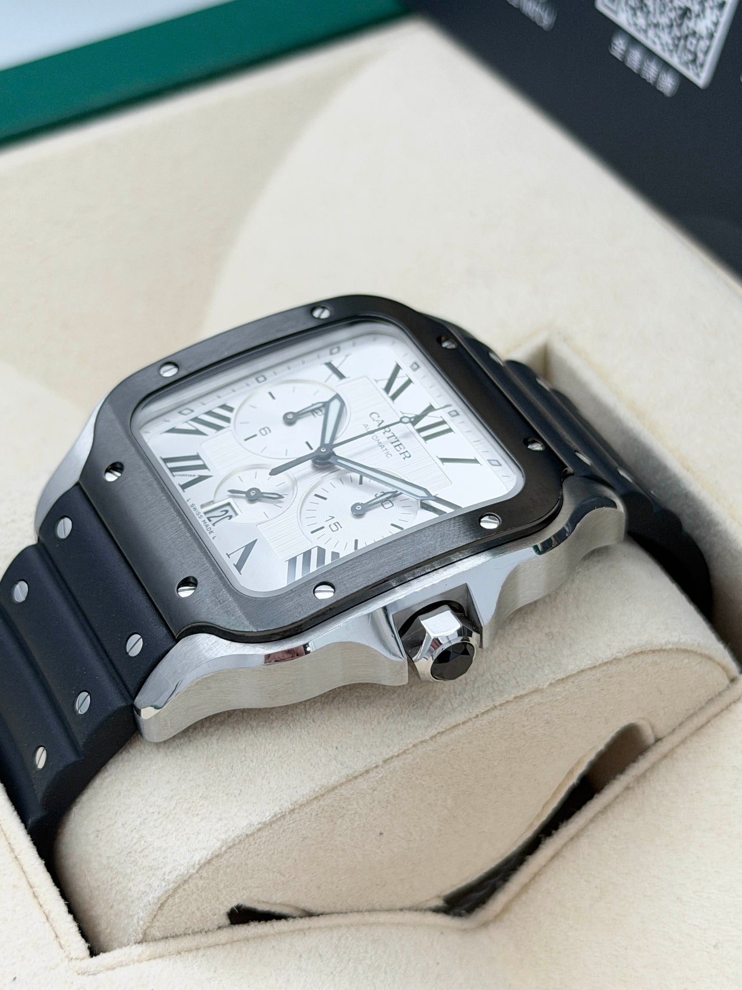 Cartier 卡地亞 SANTOS WSSA0017 2021年