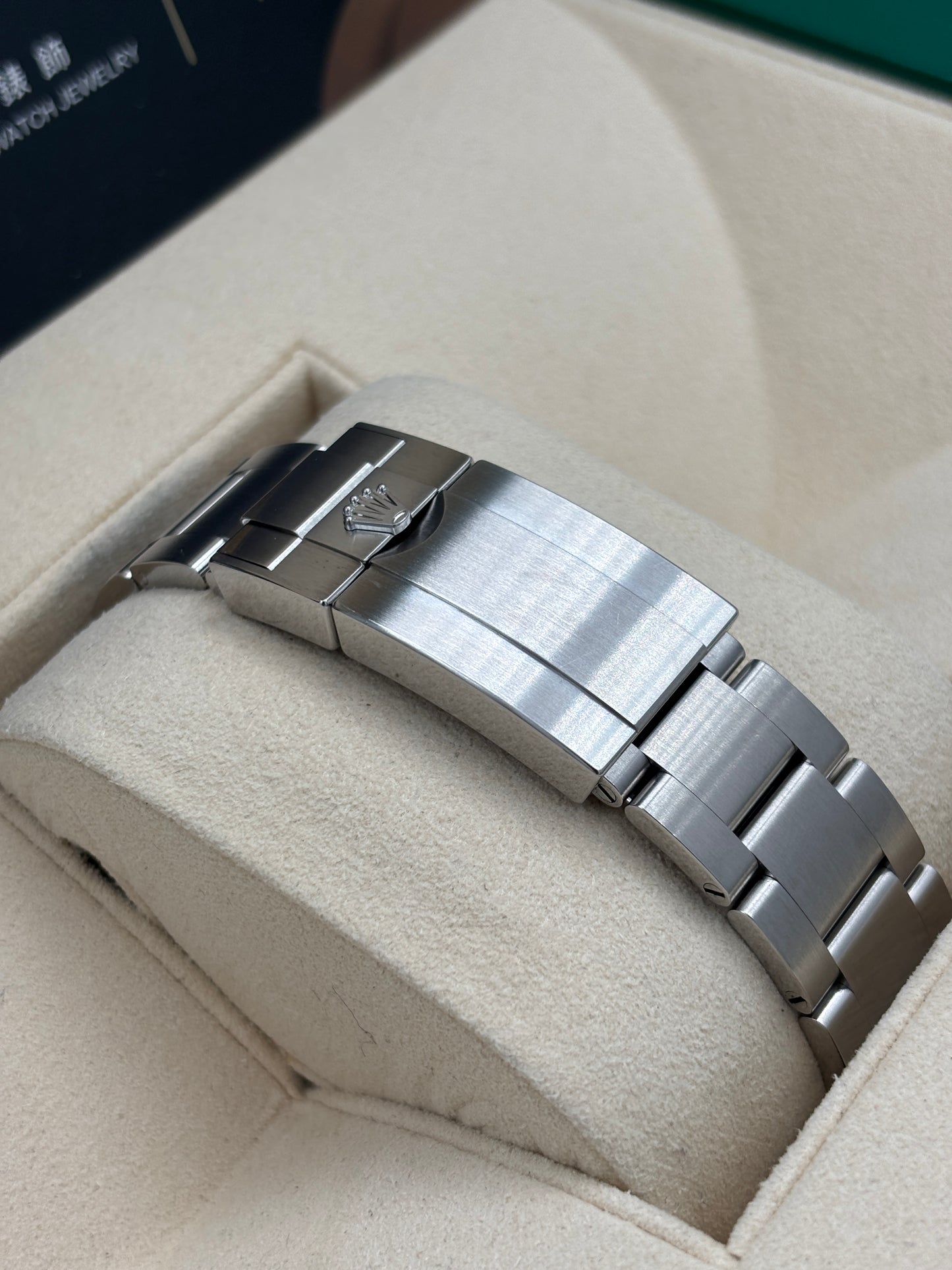 [SOLD OUT]二手 USED  ROLEX 勞力士 AIR KING 126900 黑色 2024年4月 未打磨 99.9% 全套 FULL SET