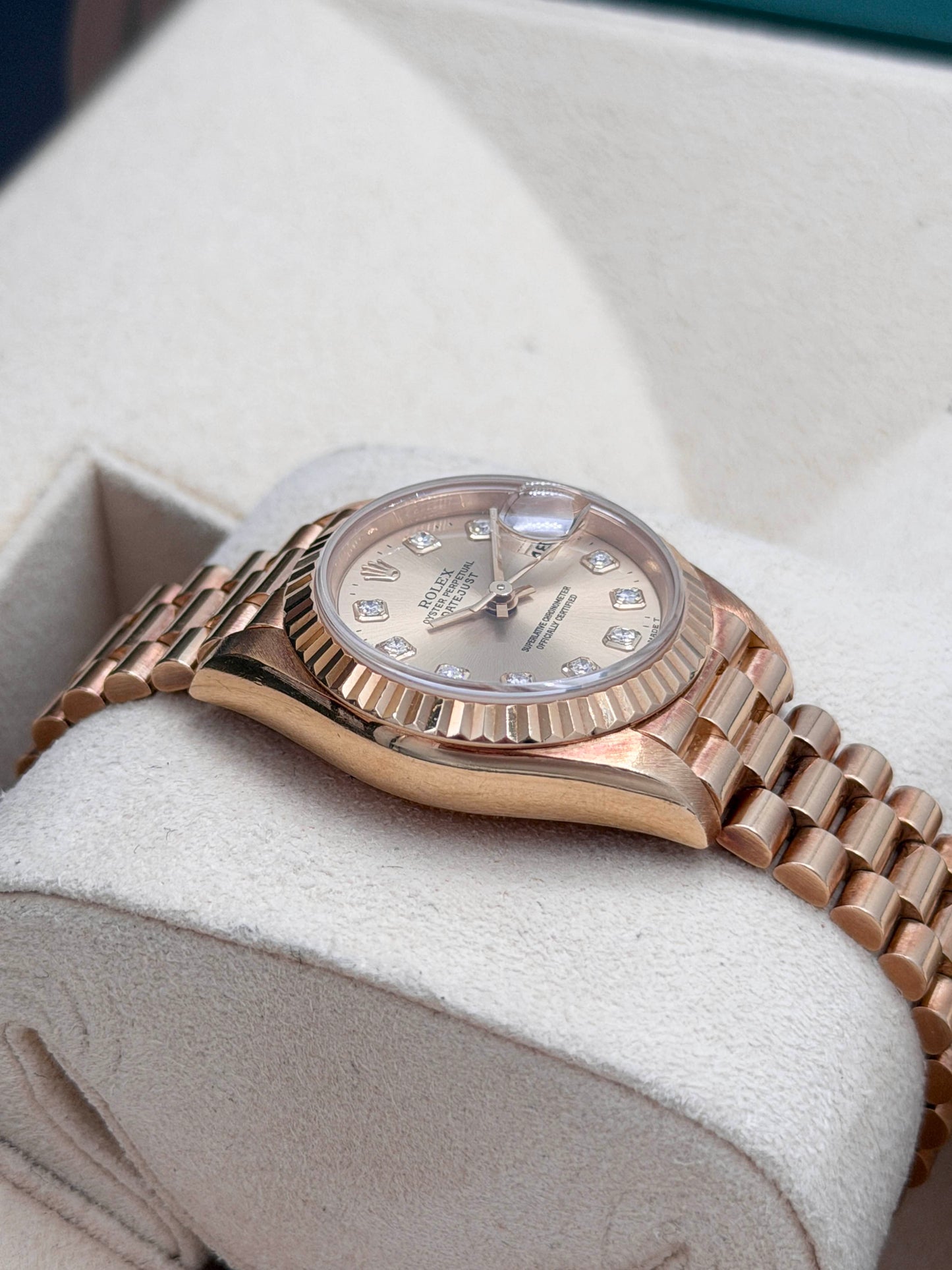 ROLEX 勞力士 DATEJUST 69178 金色鑽石字 1995年