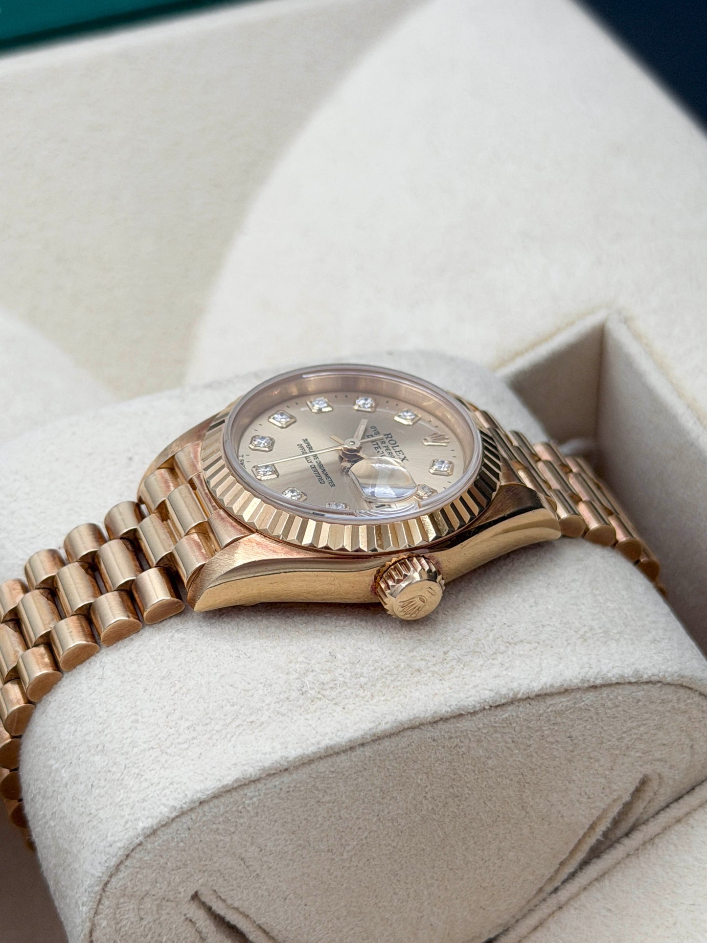 ROLEX 勞力士 DATEJUST 69178 金色鑽石字 1995年