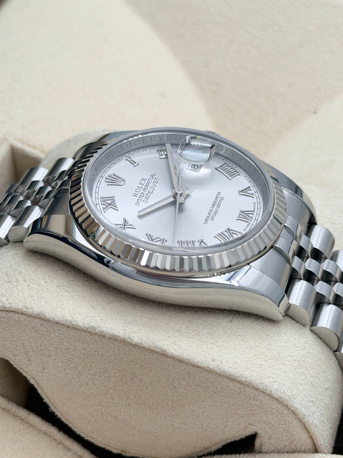 ROLEX 勞力士 DATEJUST 116234 銀色面 2011年