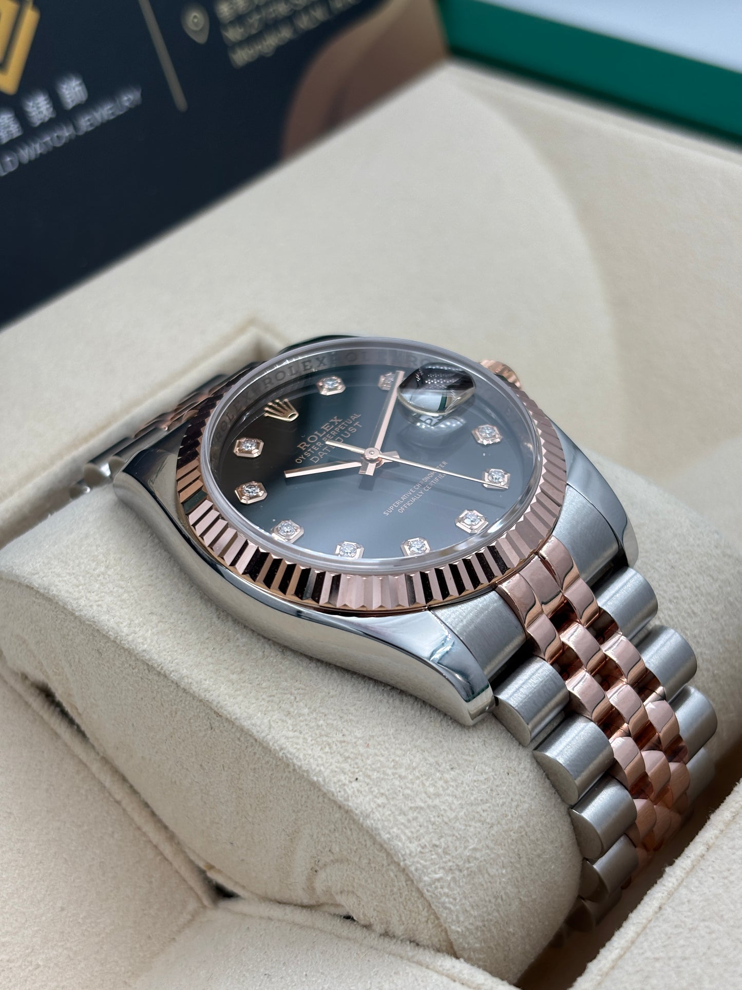 二手 USED  ROLEX 勞力士 DATEJUST 116231 黑色鑽石字 亂碼 淨錶 WATCH ONLY